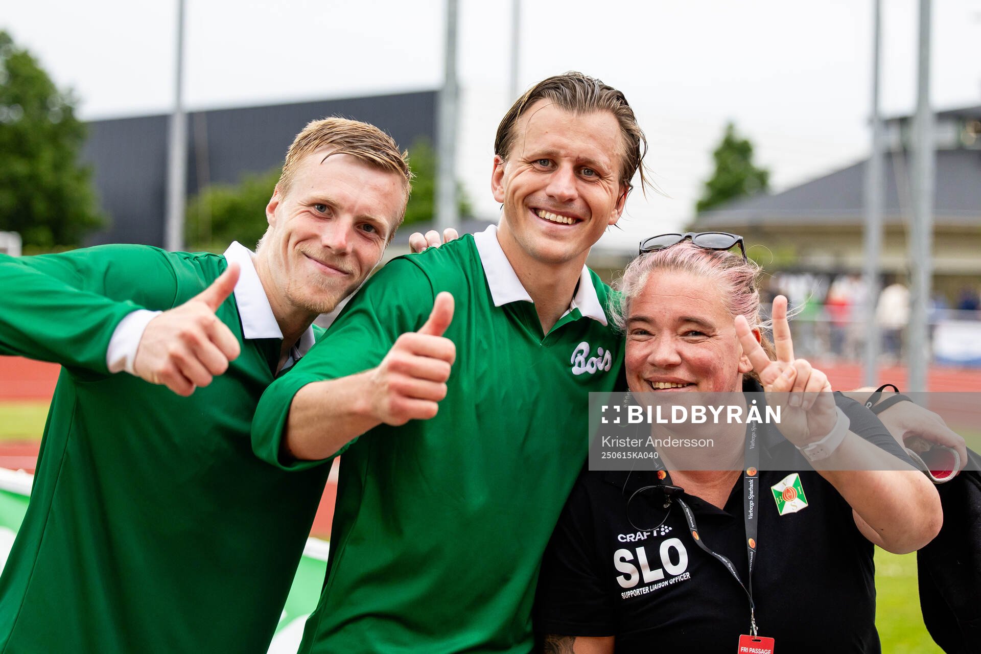 Varbergs Emil Hellman, Jesper Jonasson Westermark och SLO