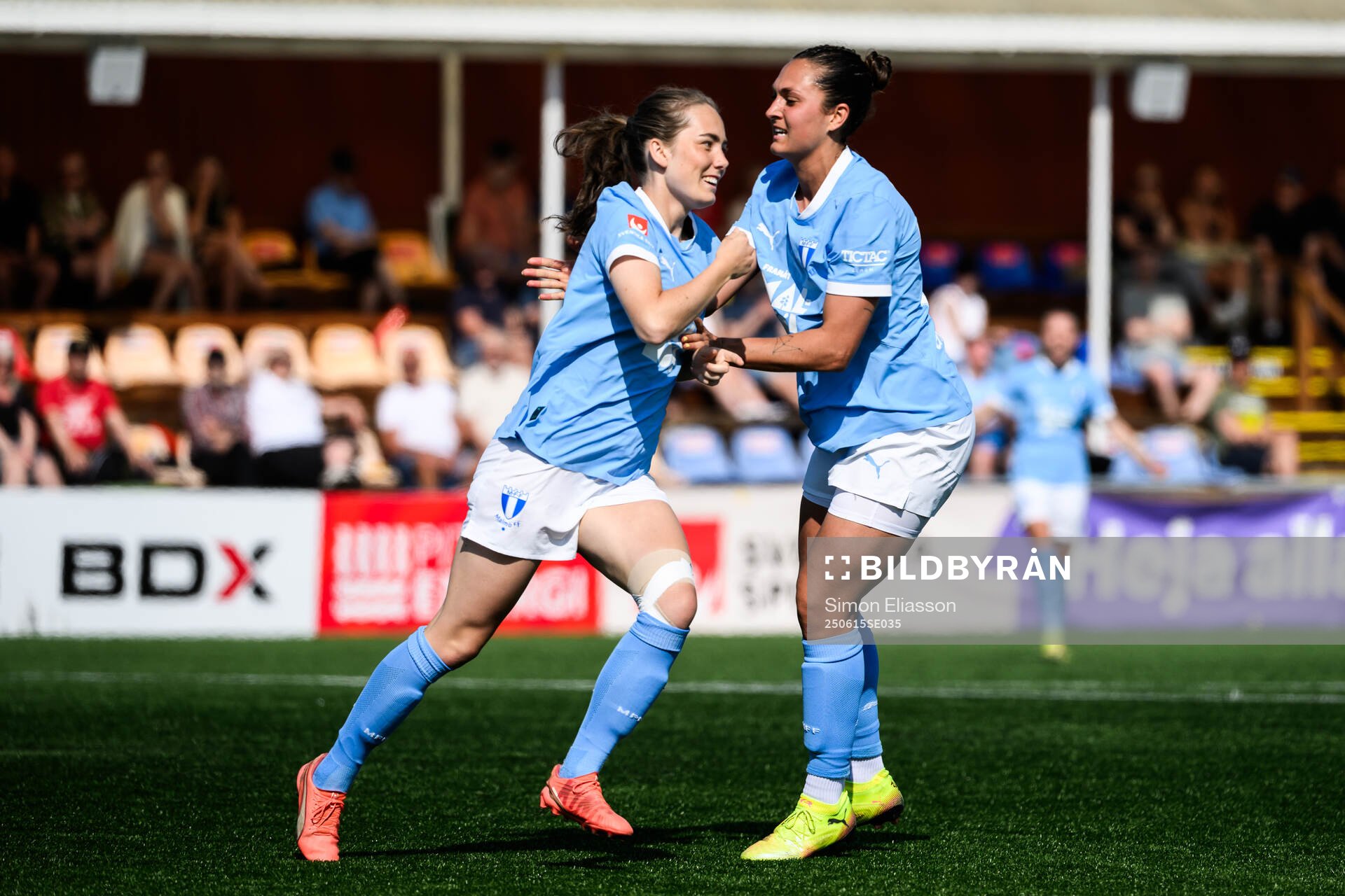 Malmö FFs Matilda Kristell jublar