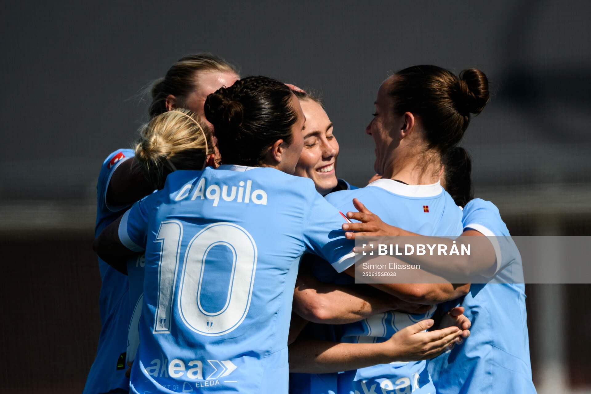 Malmö FFs Matilda Kristell jublar