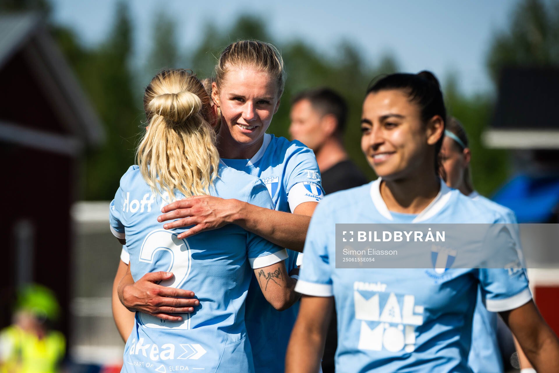 Malmö FFs Nellie Lilja jublar