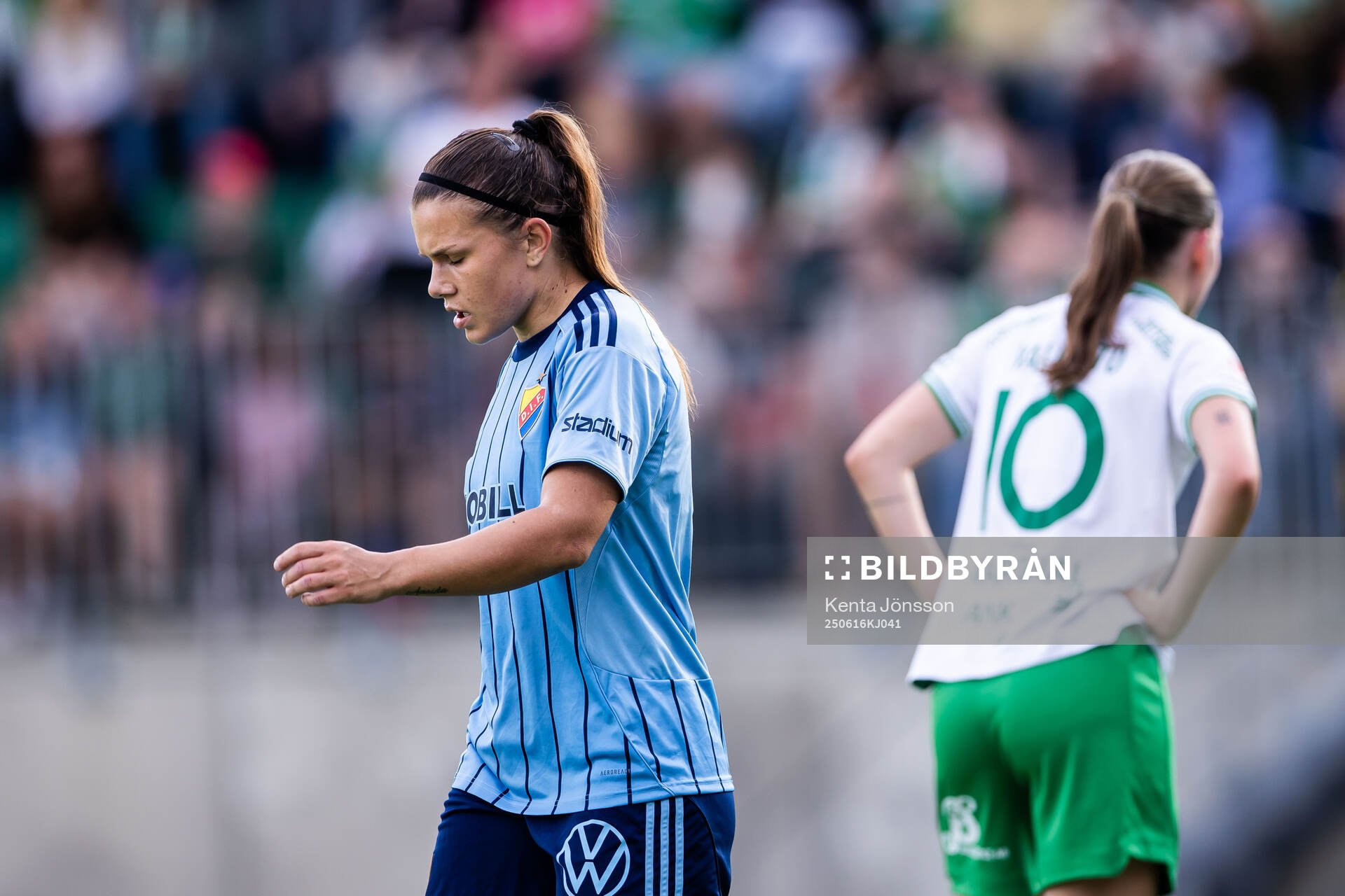 Djurgårdens Alexsandra Lobanova deppar