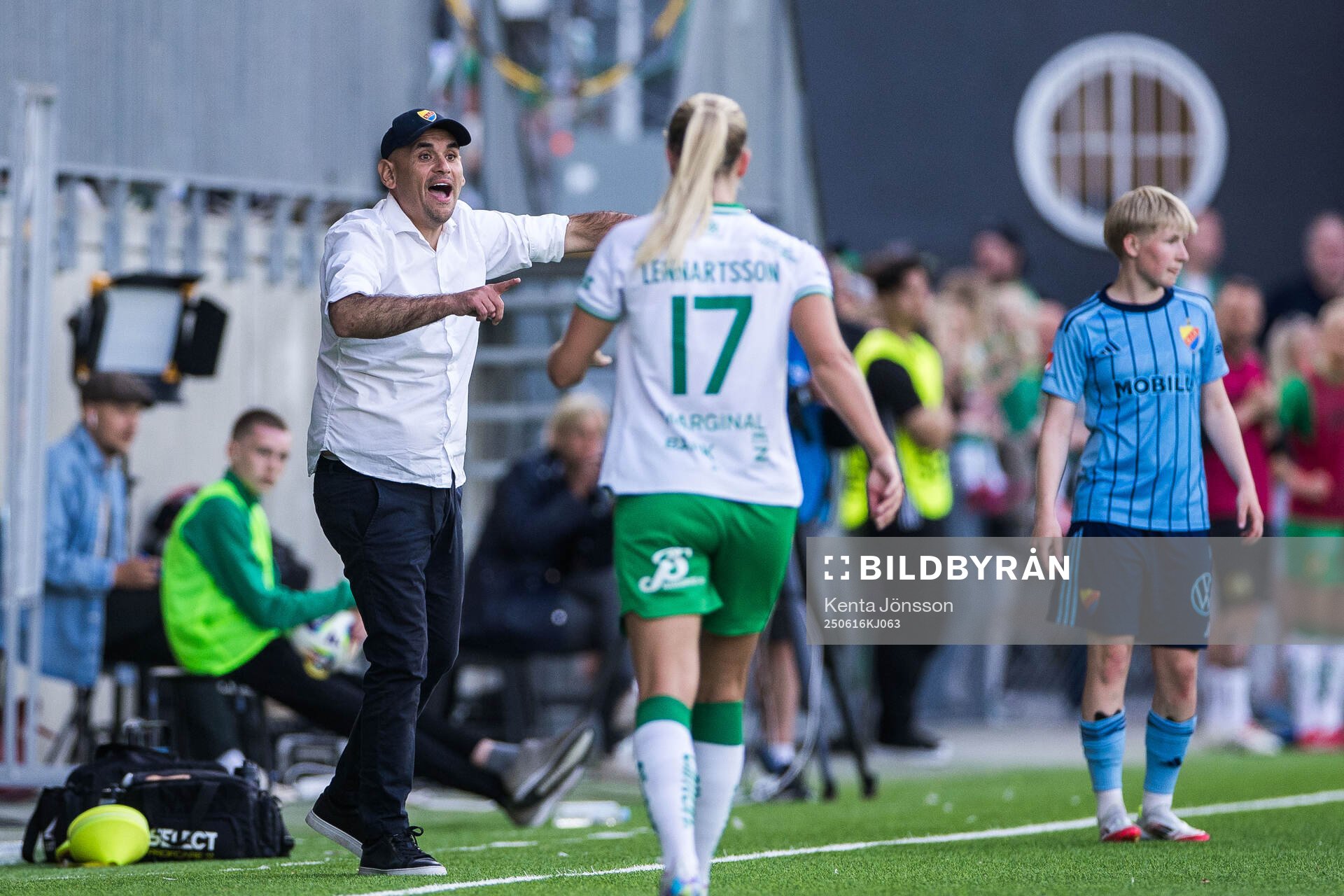 Djurgårdens tränare Marcelo Fernandez