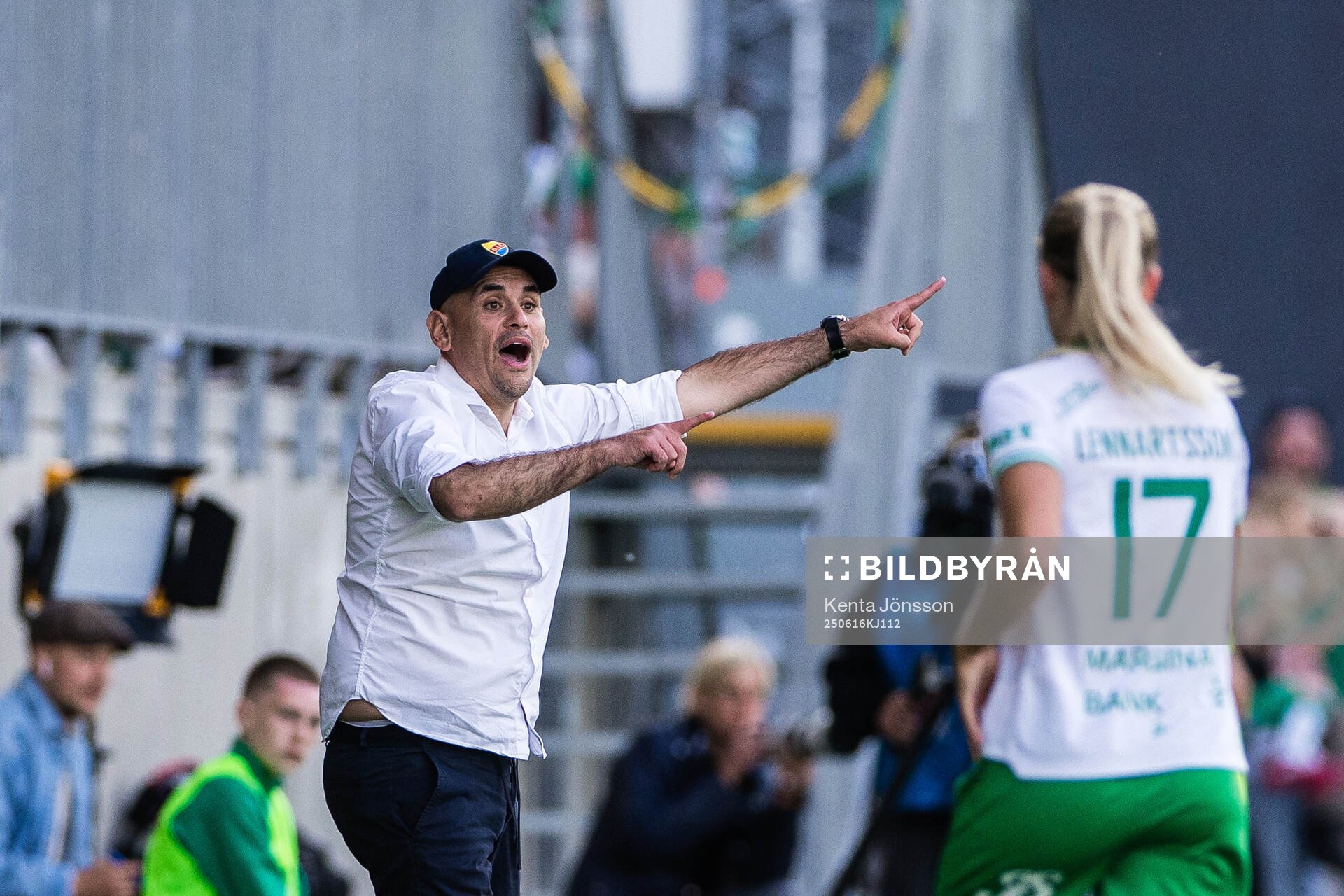 Djurgårdens tränare Marcelo Fernandez