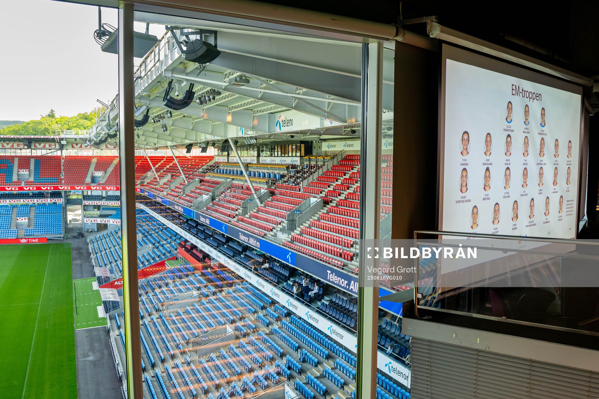 General view of Ullevaal Stadion