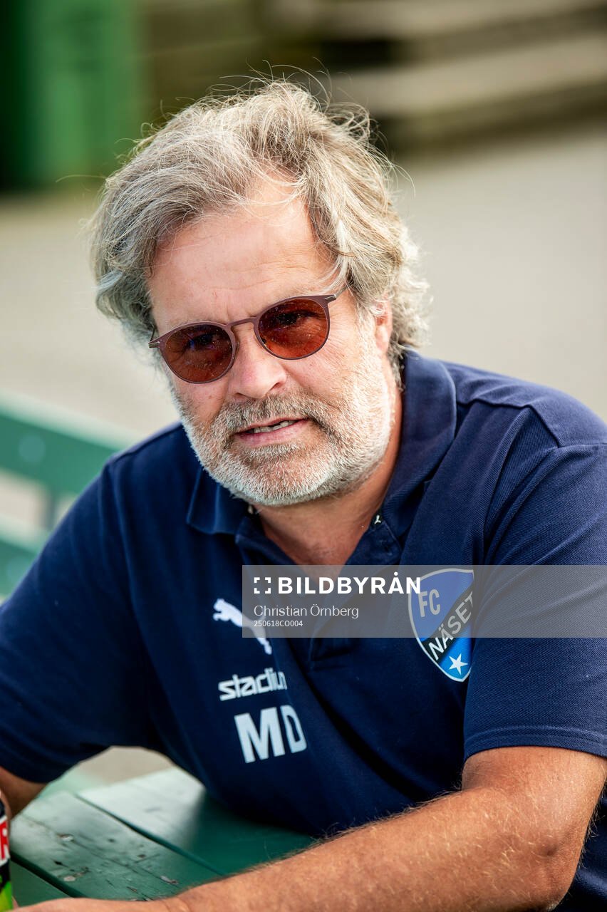 FC Näsets tränare Mats Danielsson