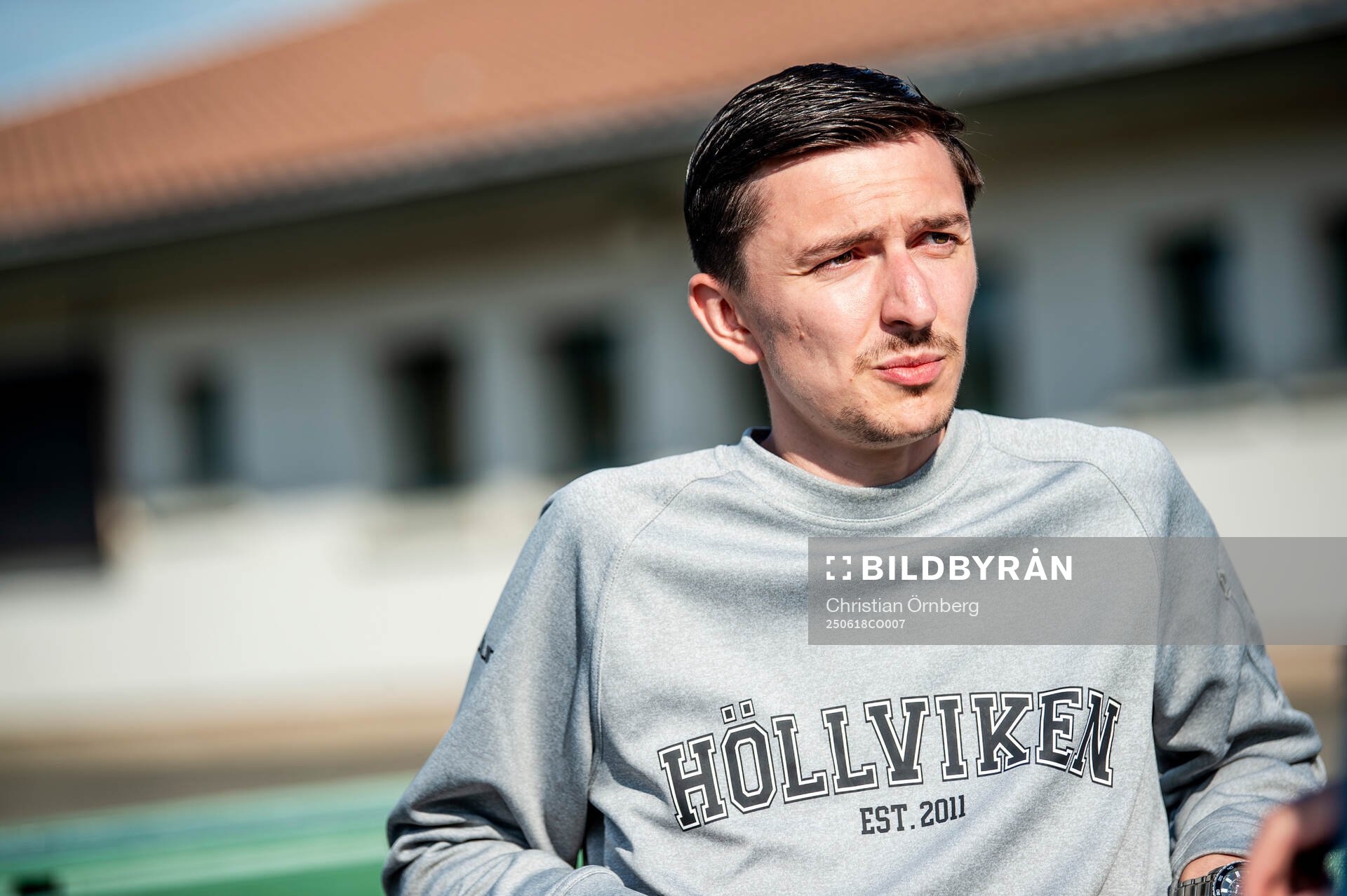 Höllvikens sportchef Alex Sundqvist