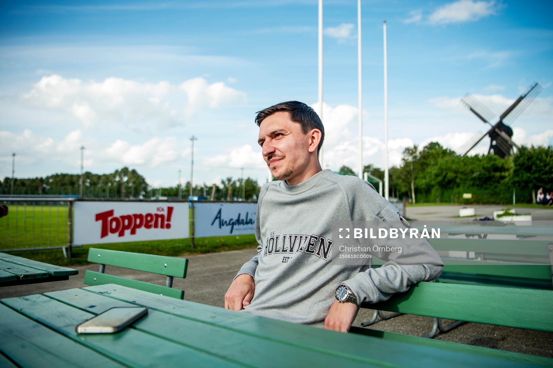 Höllvikens sportchef Alex Sundqvist