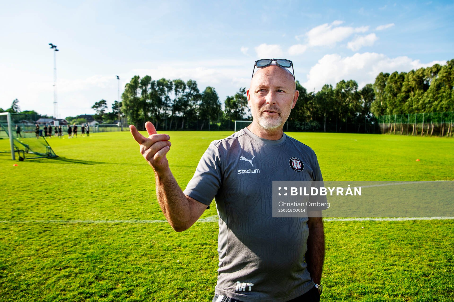 Höllvikens assisterande tränare Mattias Thylander