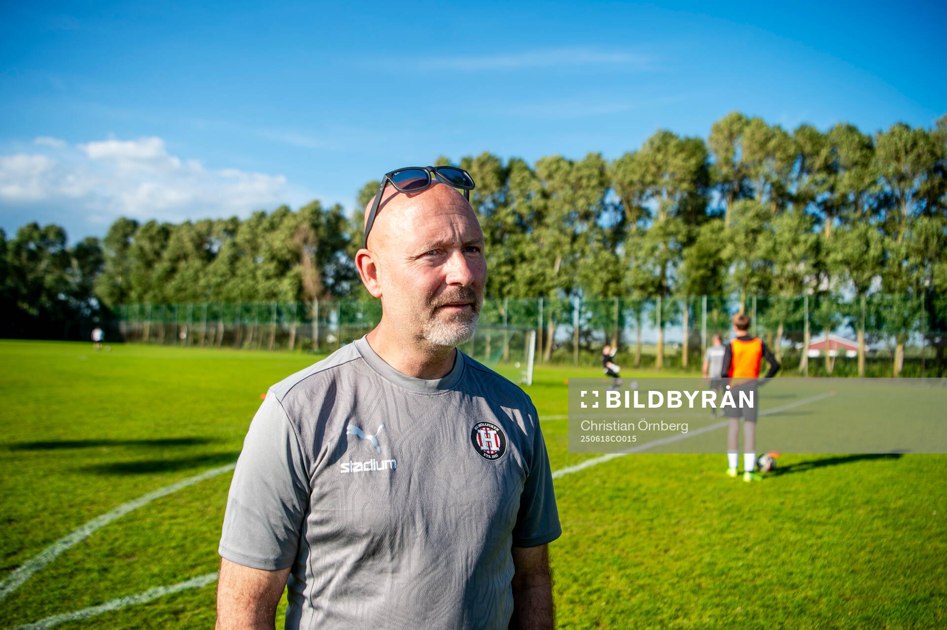 Höllvikens assisterande tränare Mattias Thylander