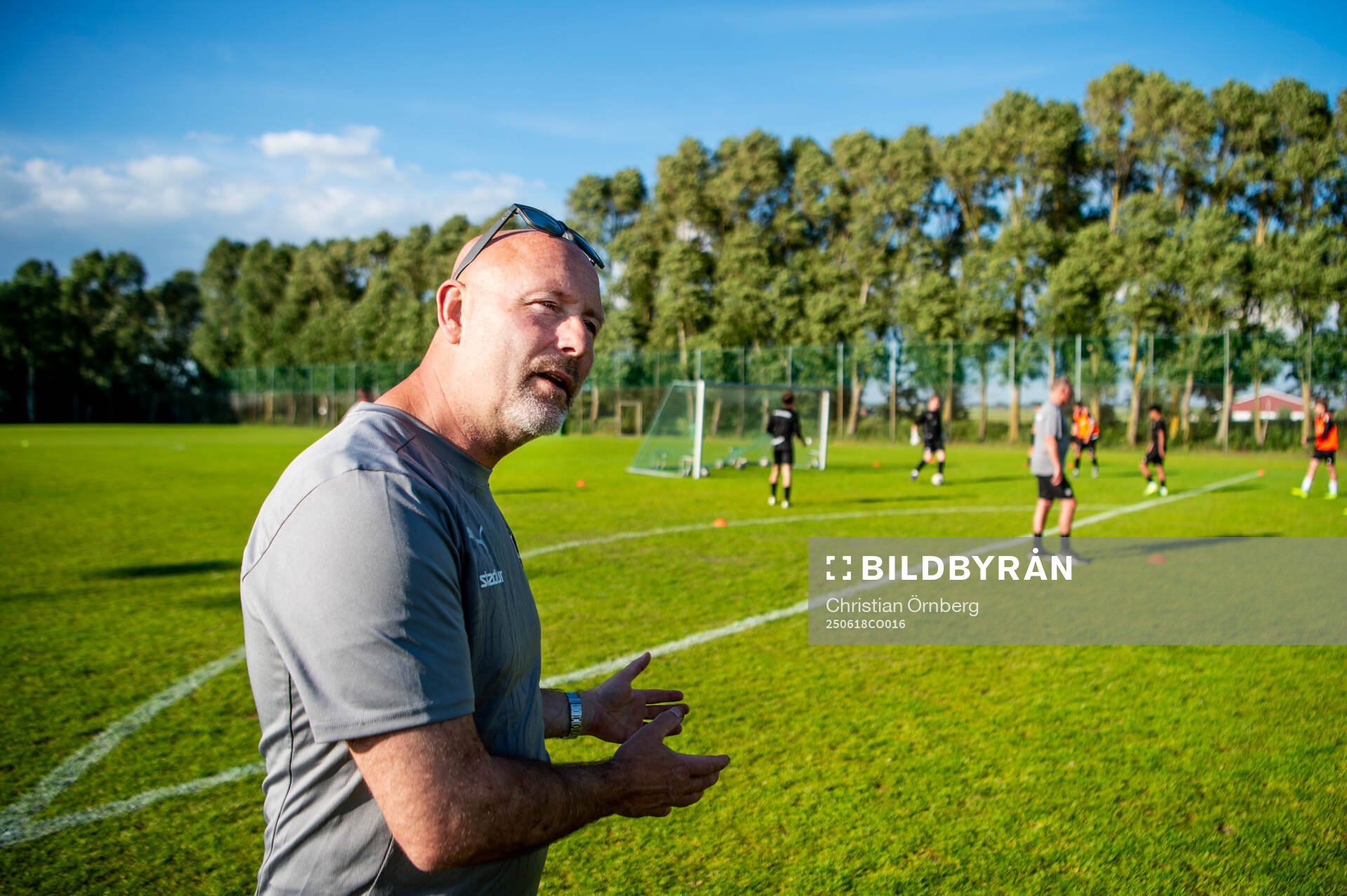Höllvikens assisterande tränare Mattias Thylander