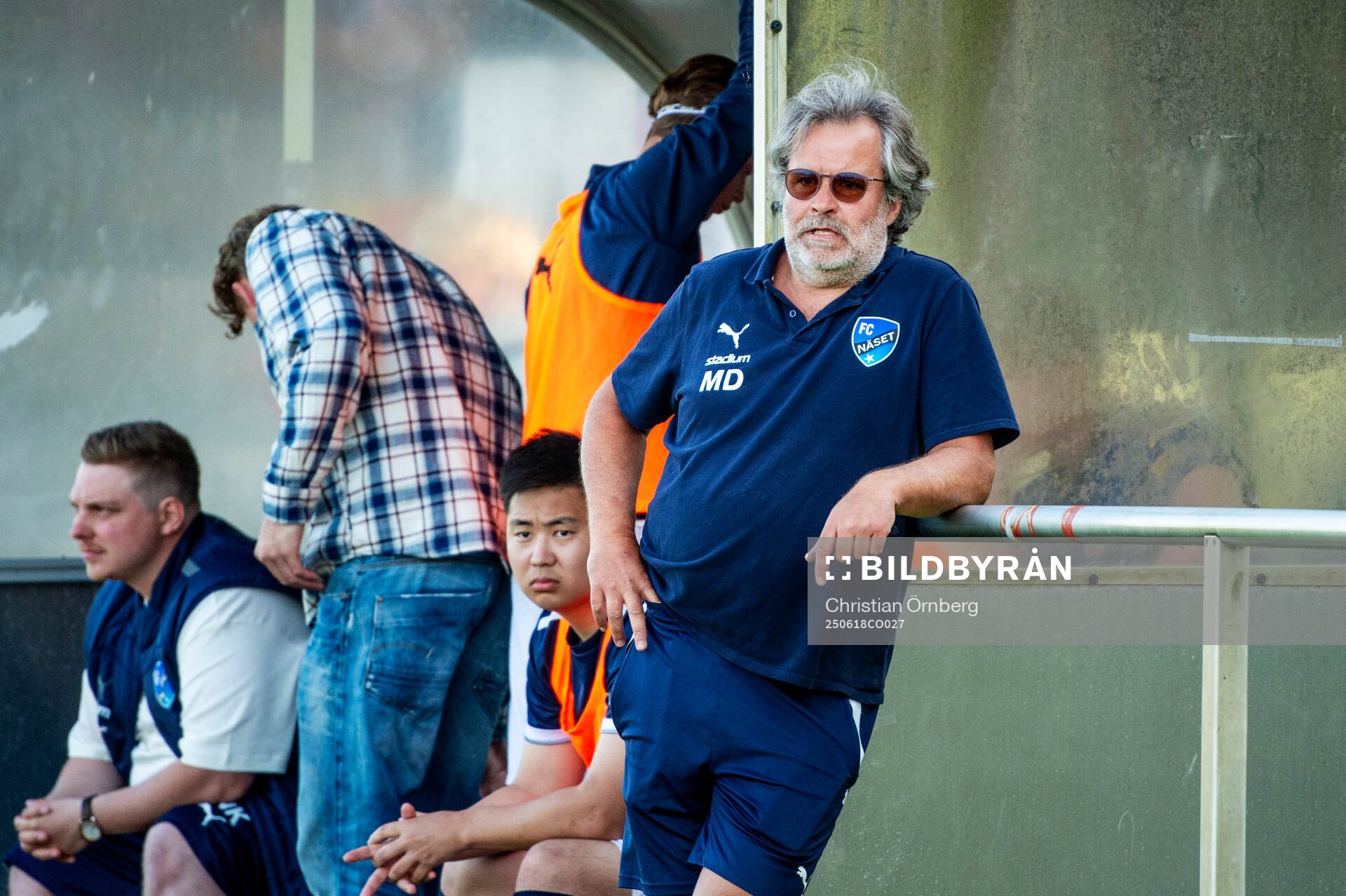 FC Näsets tränare Mats Danielsson
