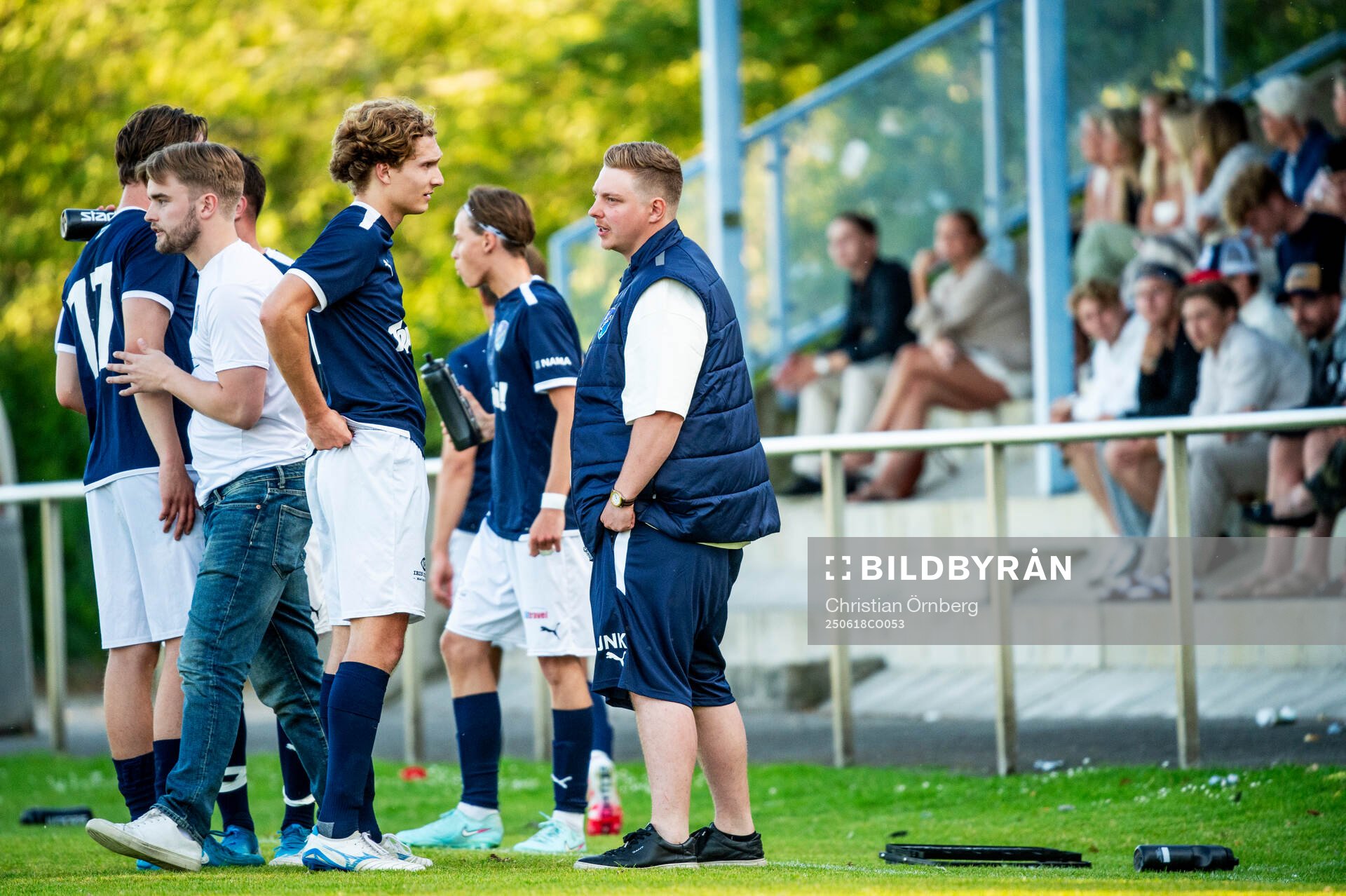 FC Näsets Adam Celik och Jonatan Nilsson Kvist