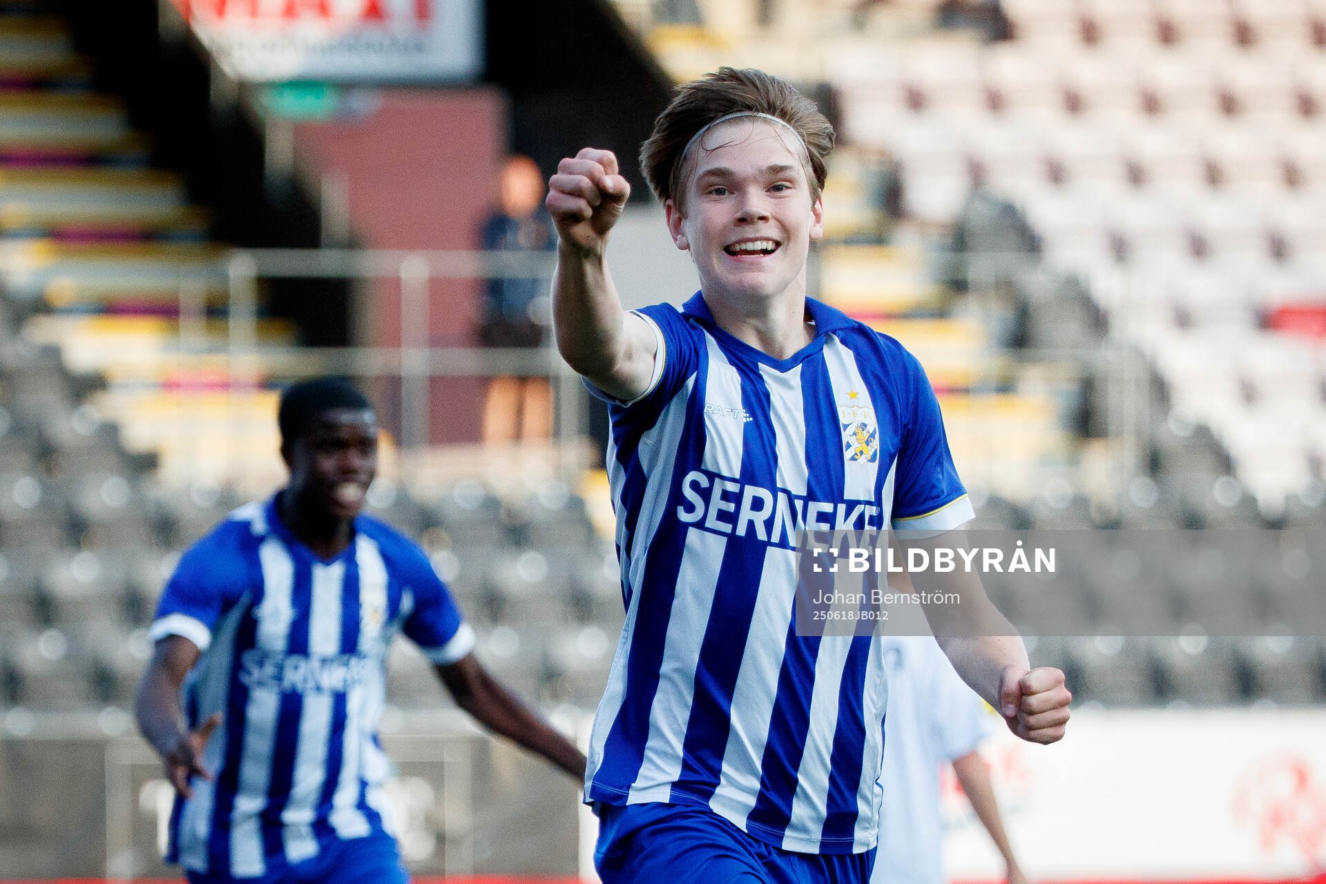 Göteborg Hannes Skånberg gör 1-3 och jublar