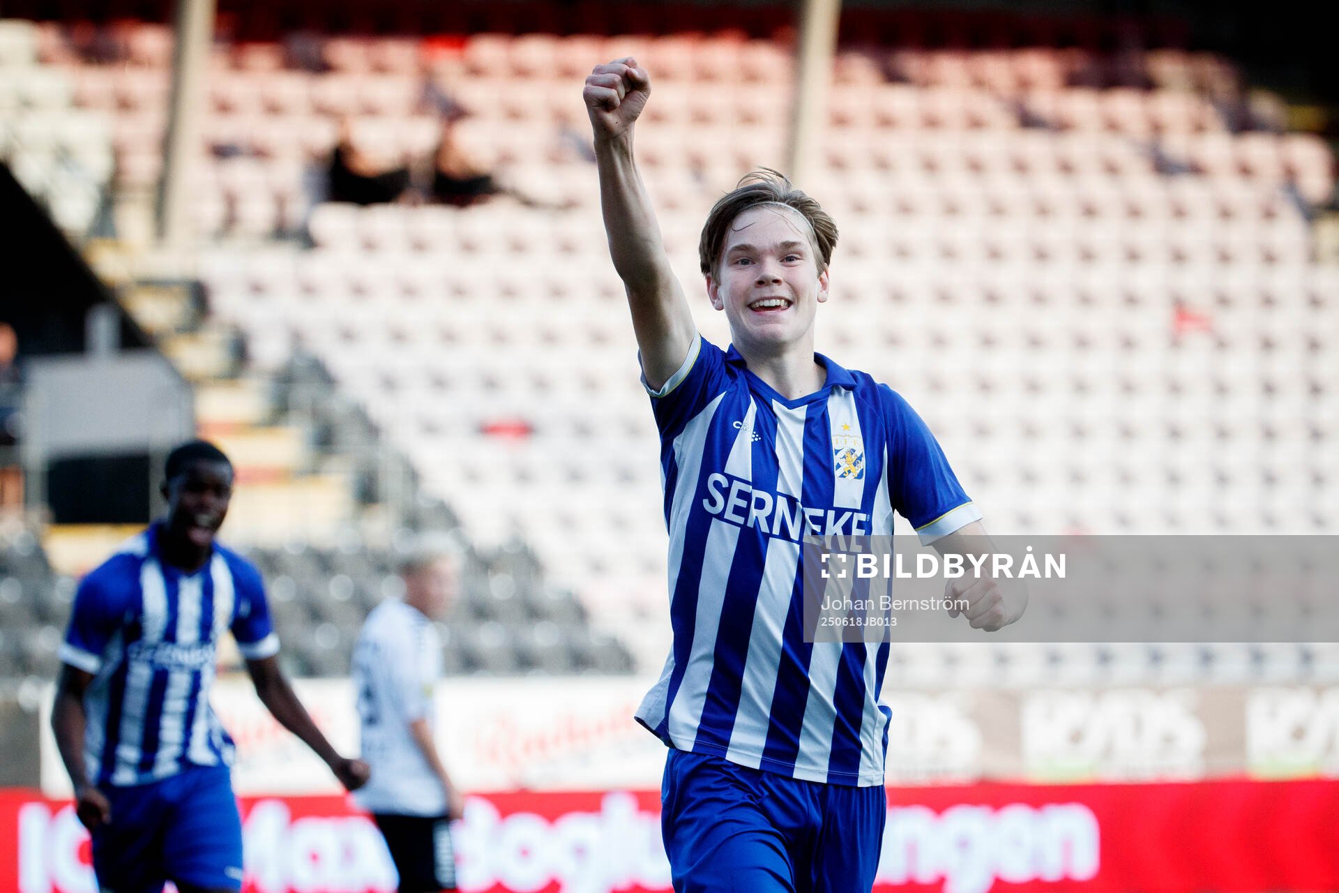 Göteborg Hannes Skånberg gör 1-3 och jublar