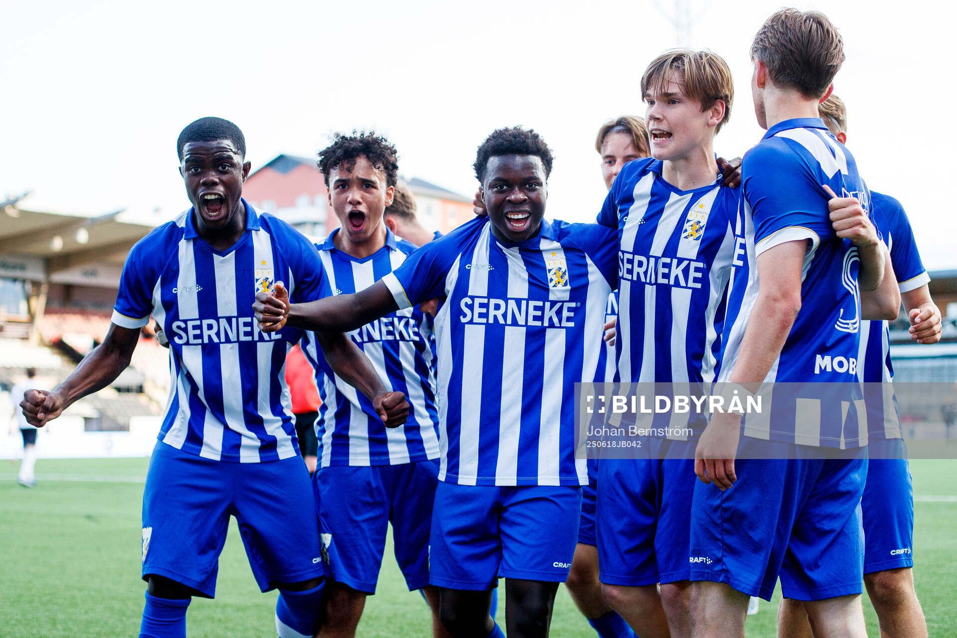 Göteborgs Landing Sidibeh jublar