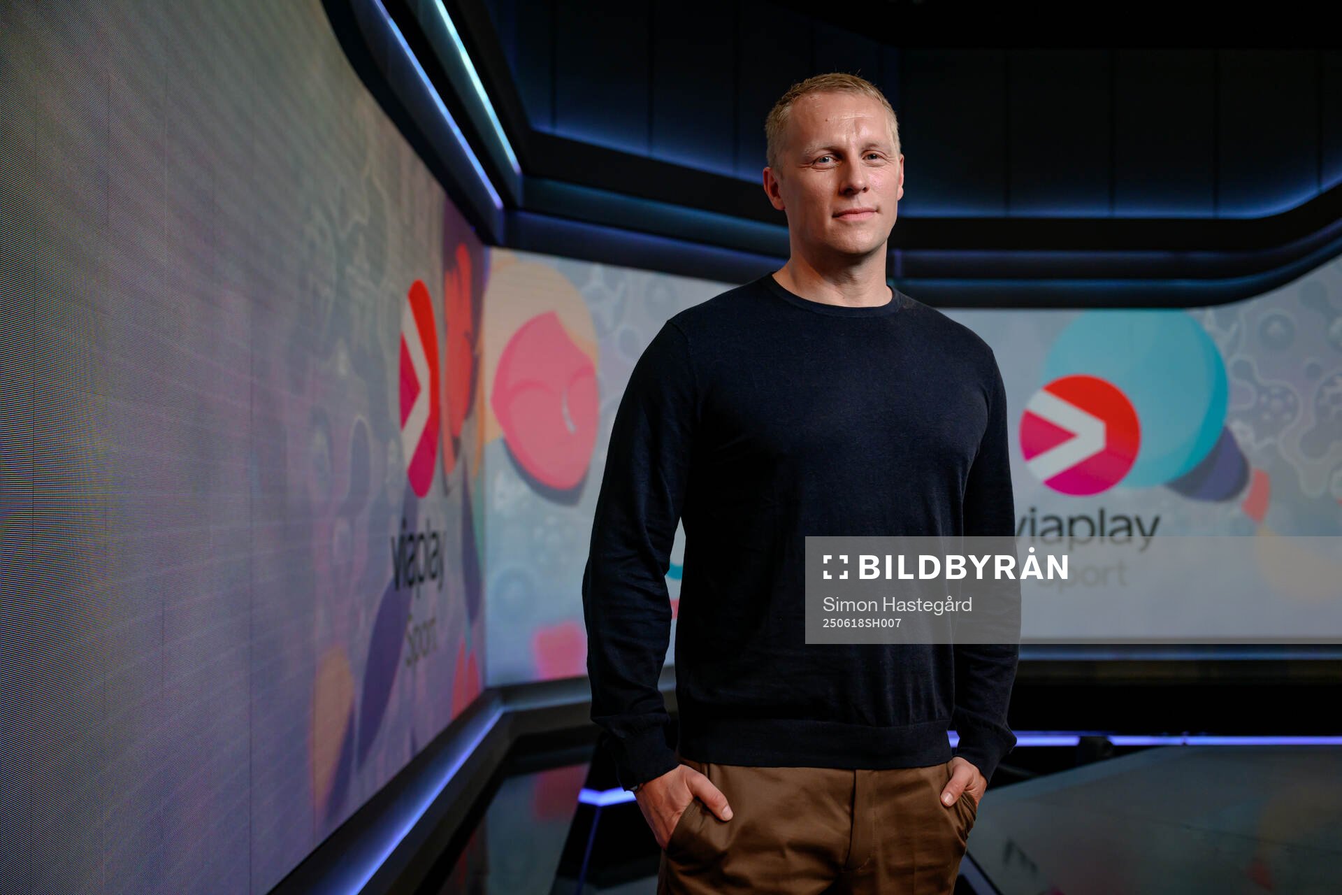 Programledare Richard Henriksson