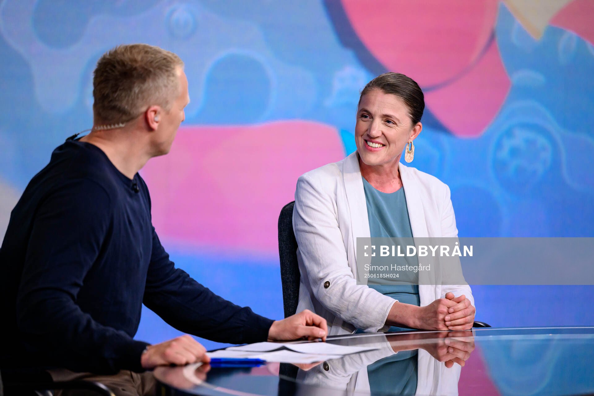 Expert Kirsten van de Ven i studion