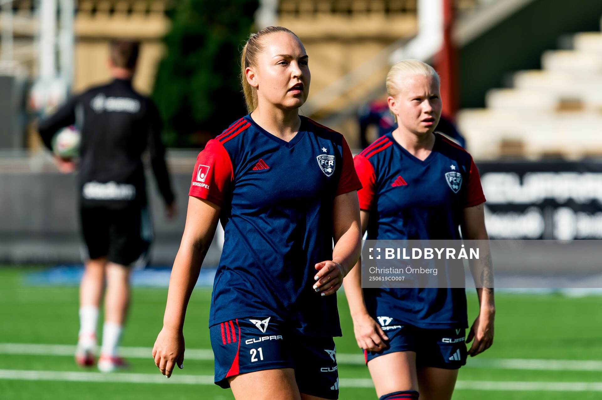 Rosengårds Oona Sevenius och Anni Hartikainen