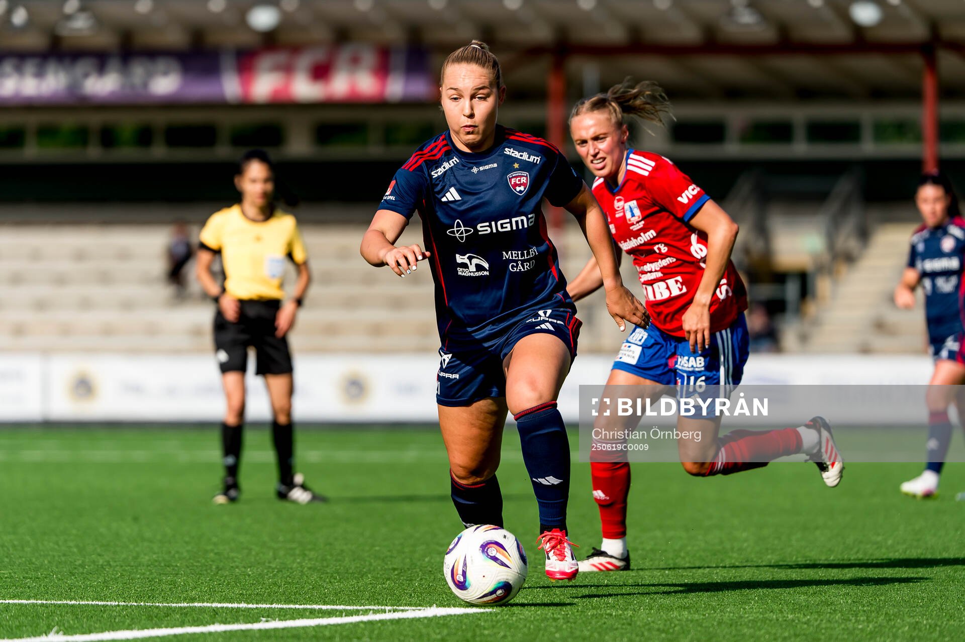 Rosengårds Oona Sevenius och Vittsjös Olivia Wänglund
