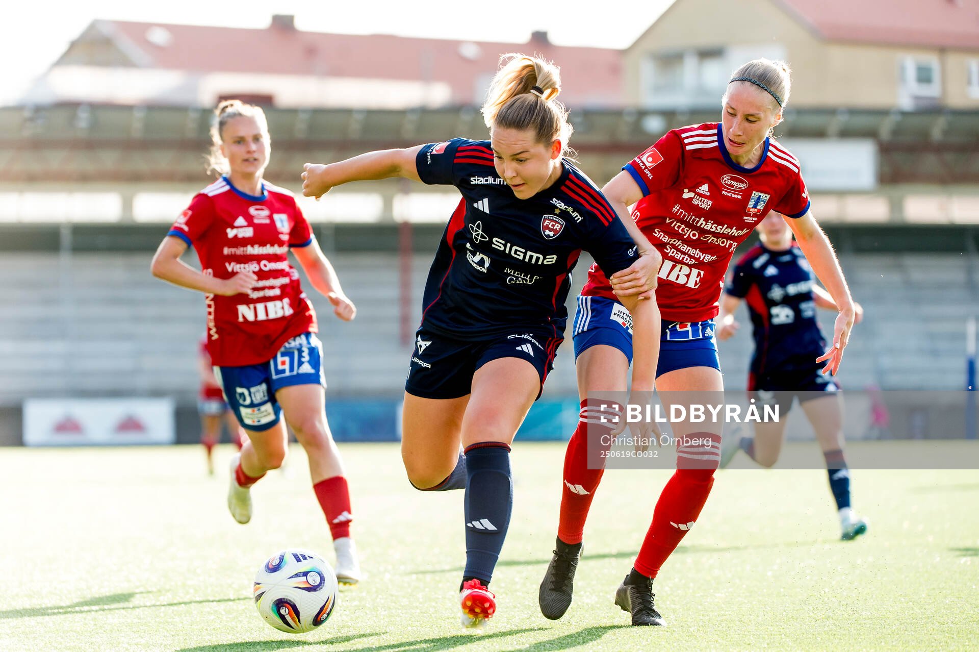 Rosengårds Oona Sevenius och Vittsjös Sandra Lynn