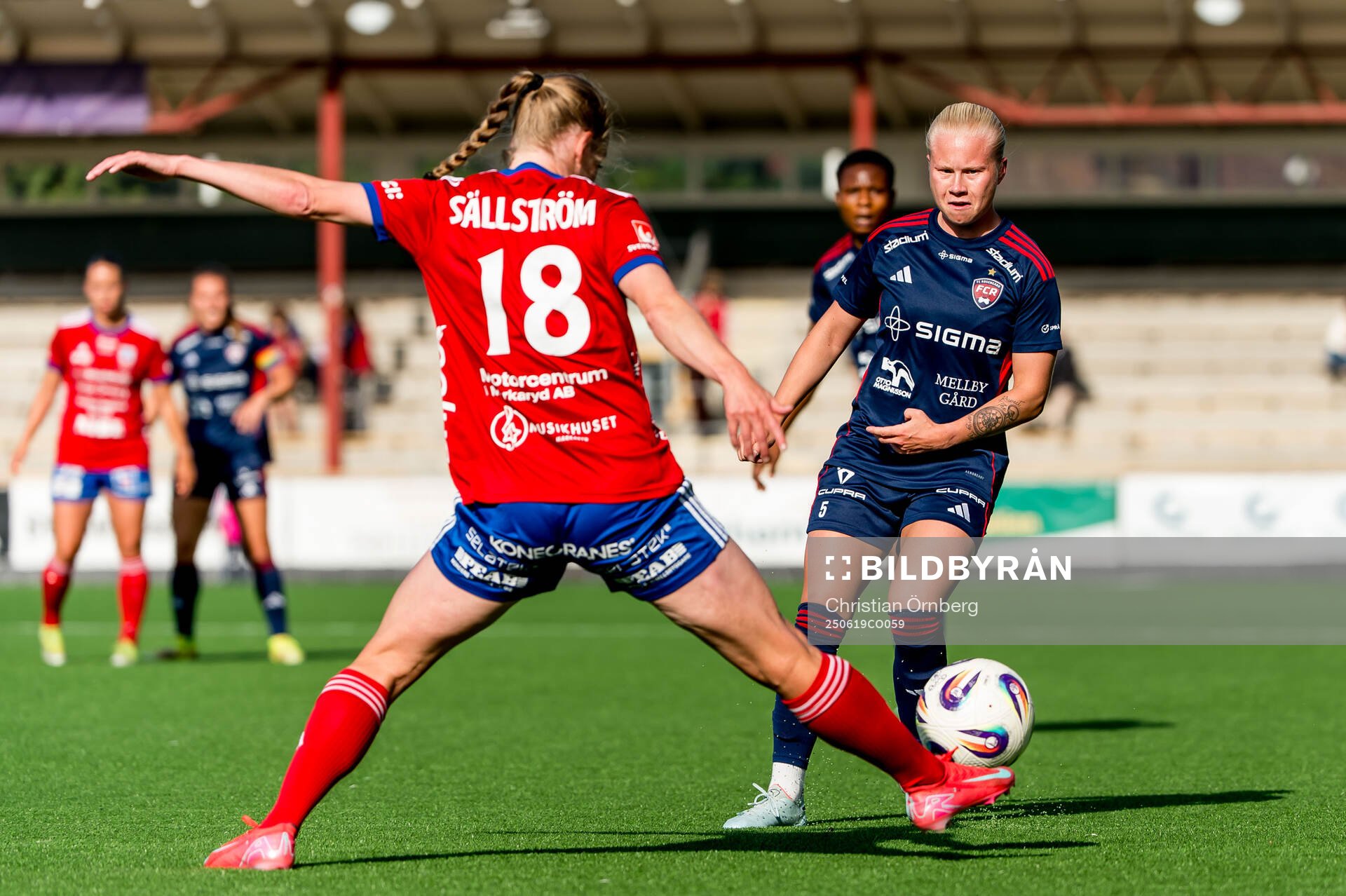 Vittsjös Linda Charlotta Sällström och Rosengårds Anni