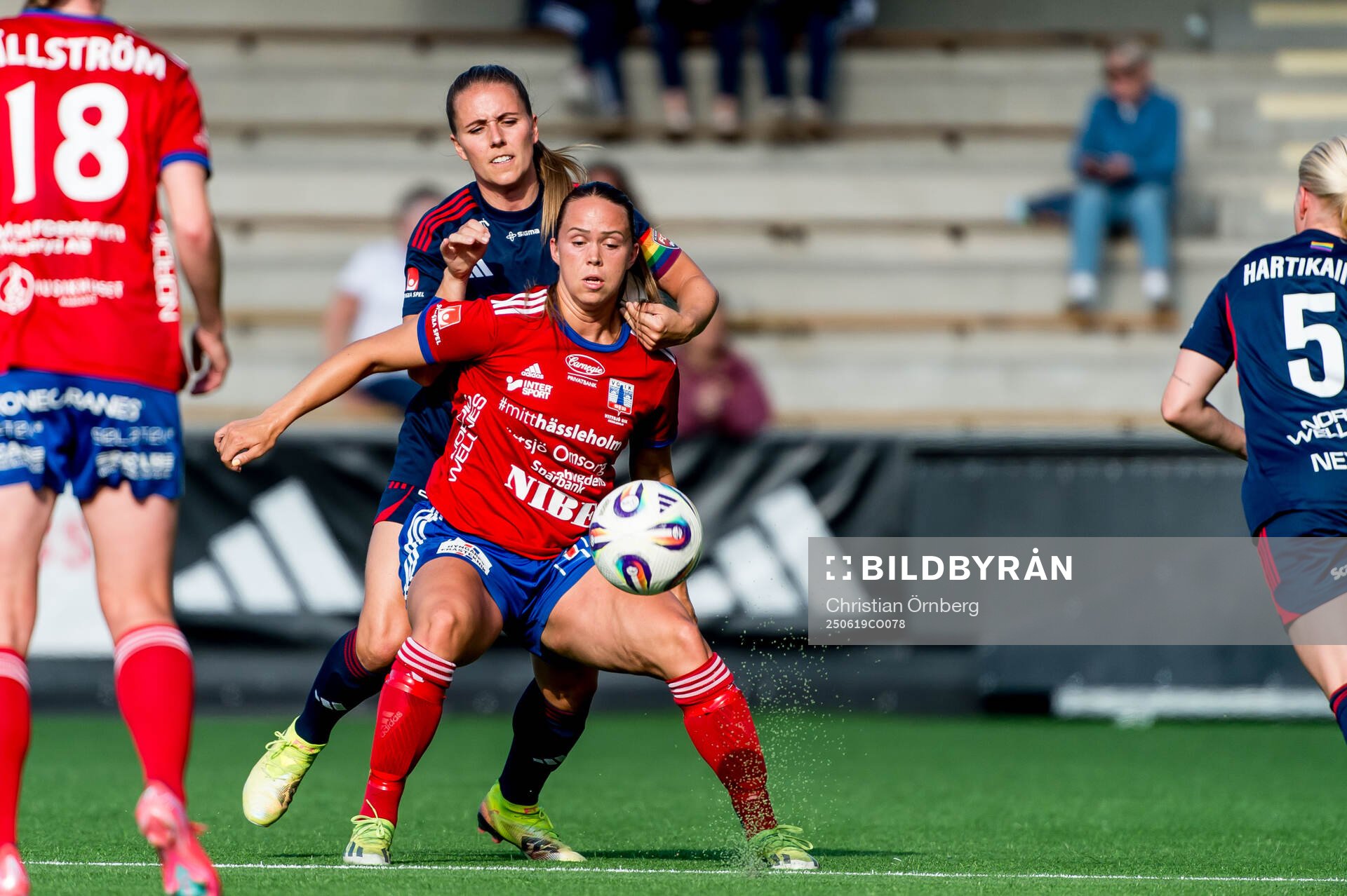 Vittsjös Hanna Ekengren och Rosengårds Gudrun Arnardottir