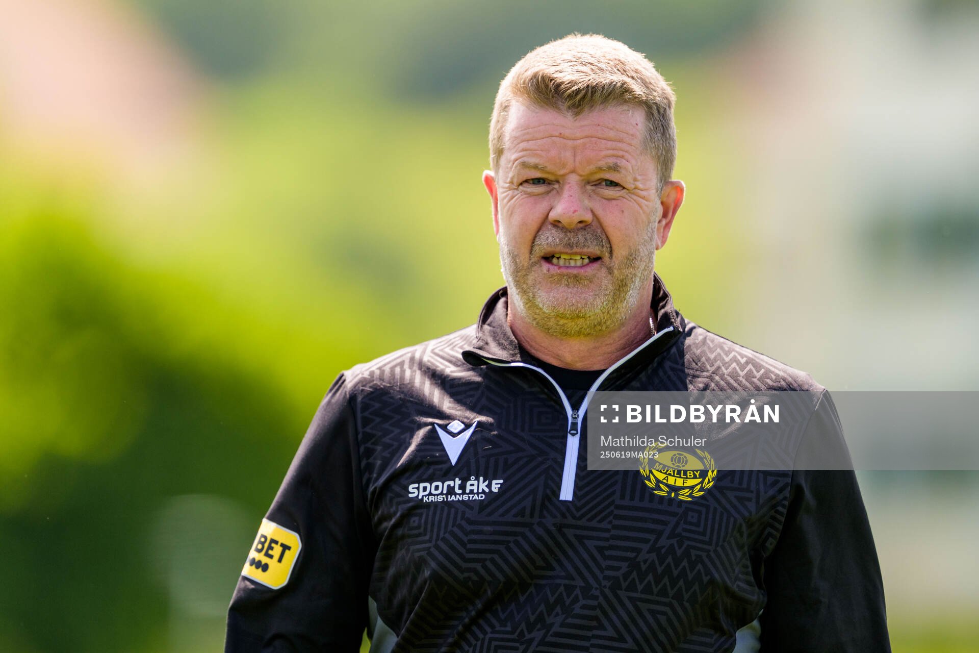 Mjällbys tränare Anders Torstensson