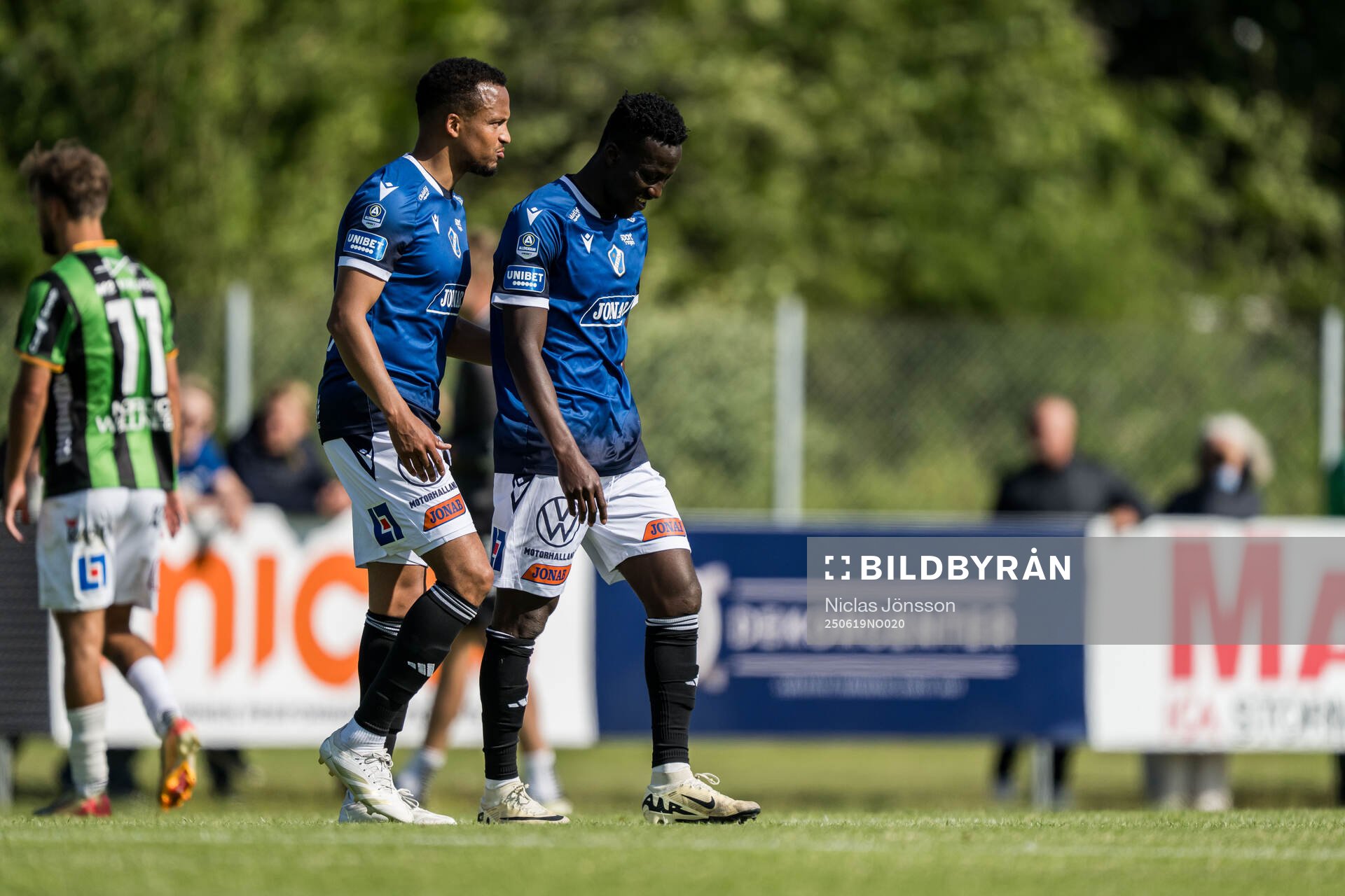 Halmstads Marcus Olsson och Naeem Mohammed deppar
