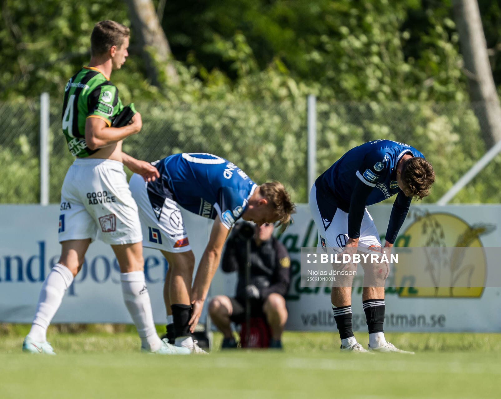 Halmstads Albin Ahlstrand och Villiam Granath