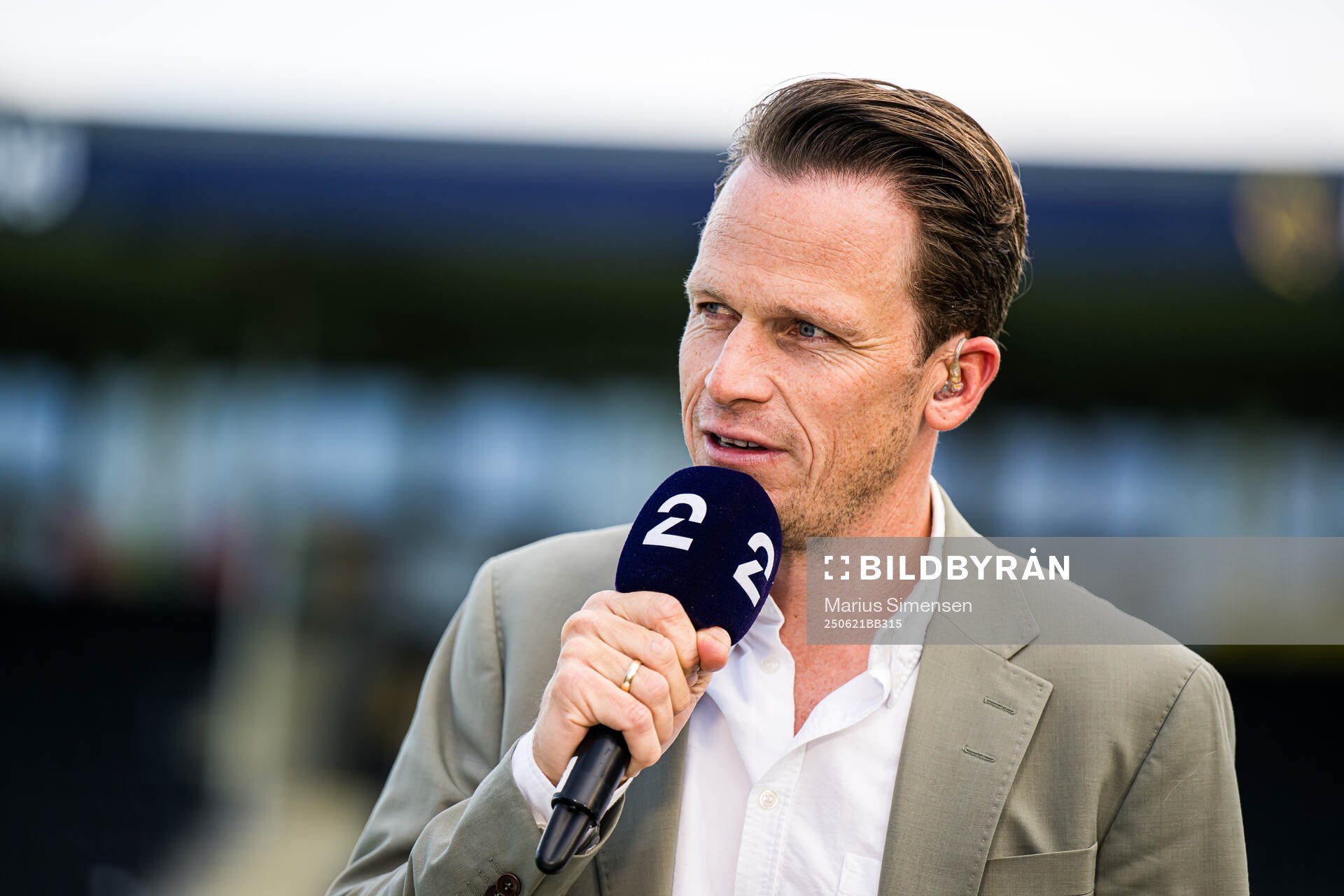 Simen Stamsø Møller, of broadcaster TV 2