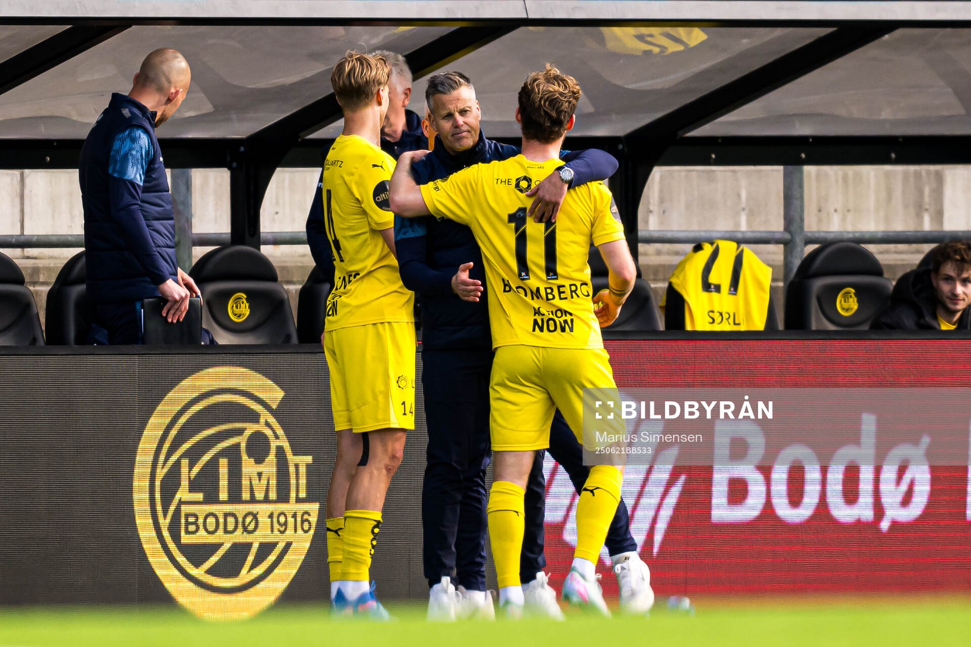 Kjetil Knutsen, head coach of Bodø/Glimt, and Ole Didrik