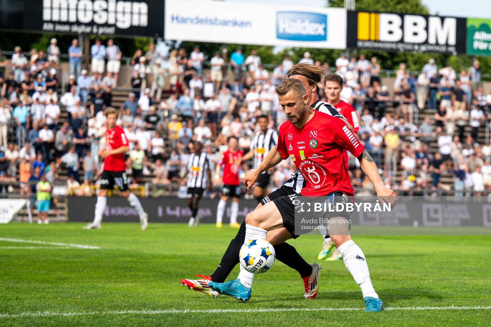Landskronas Victor Karlsson och Örebros Erik Andersson