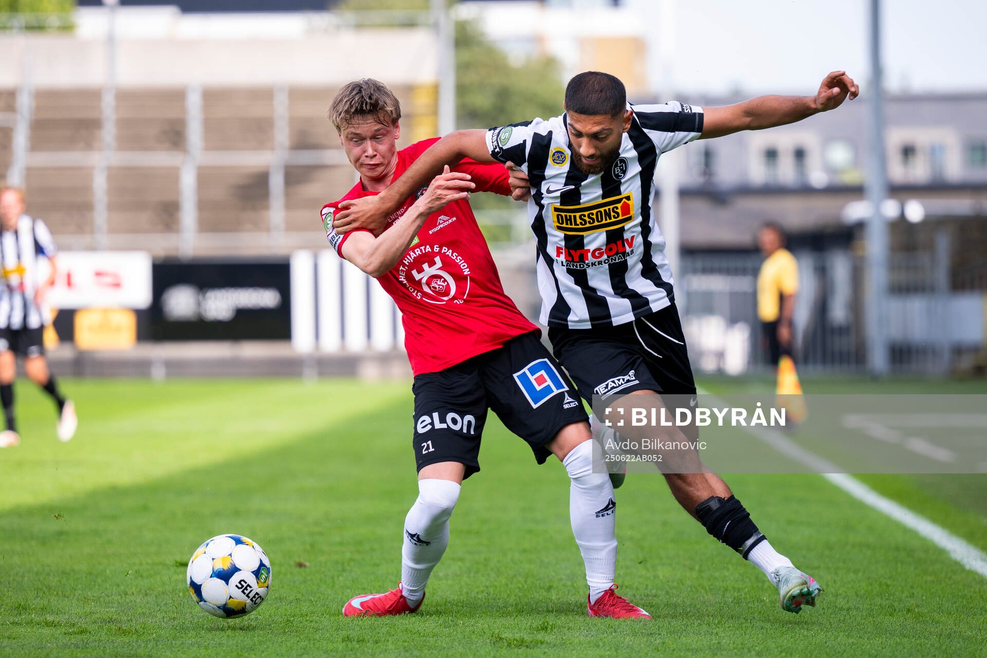 Landskronas Rassa Rahmani och Örebros Linus Alperud