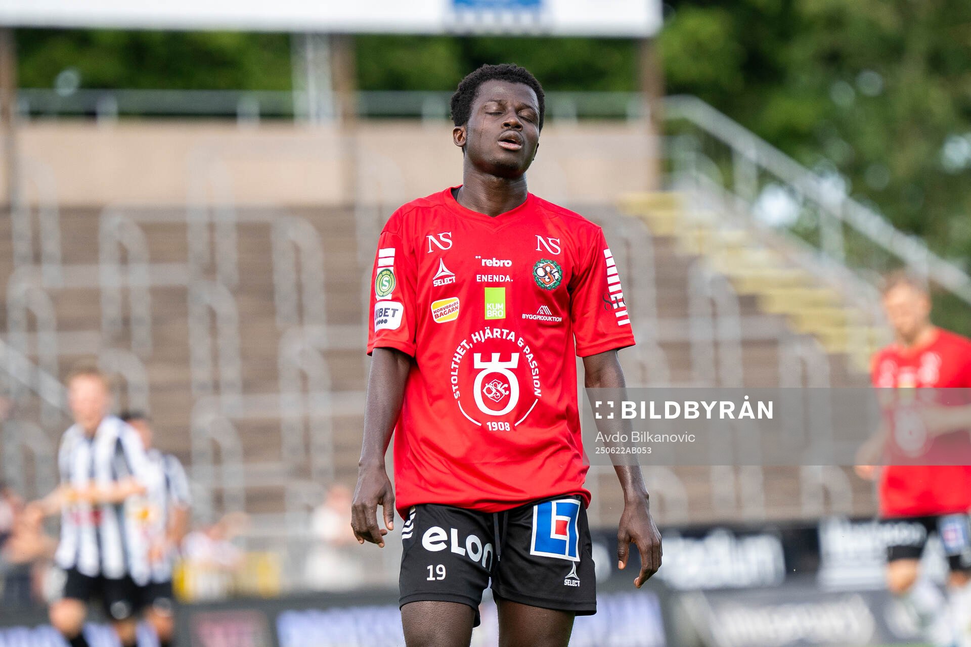 Örebros Blessing Asumang Dankwah deppar