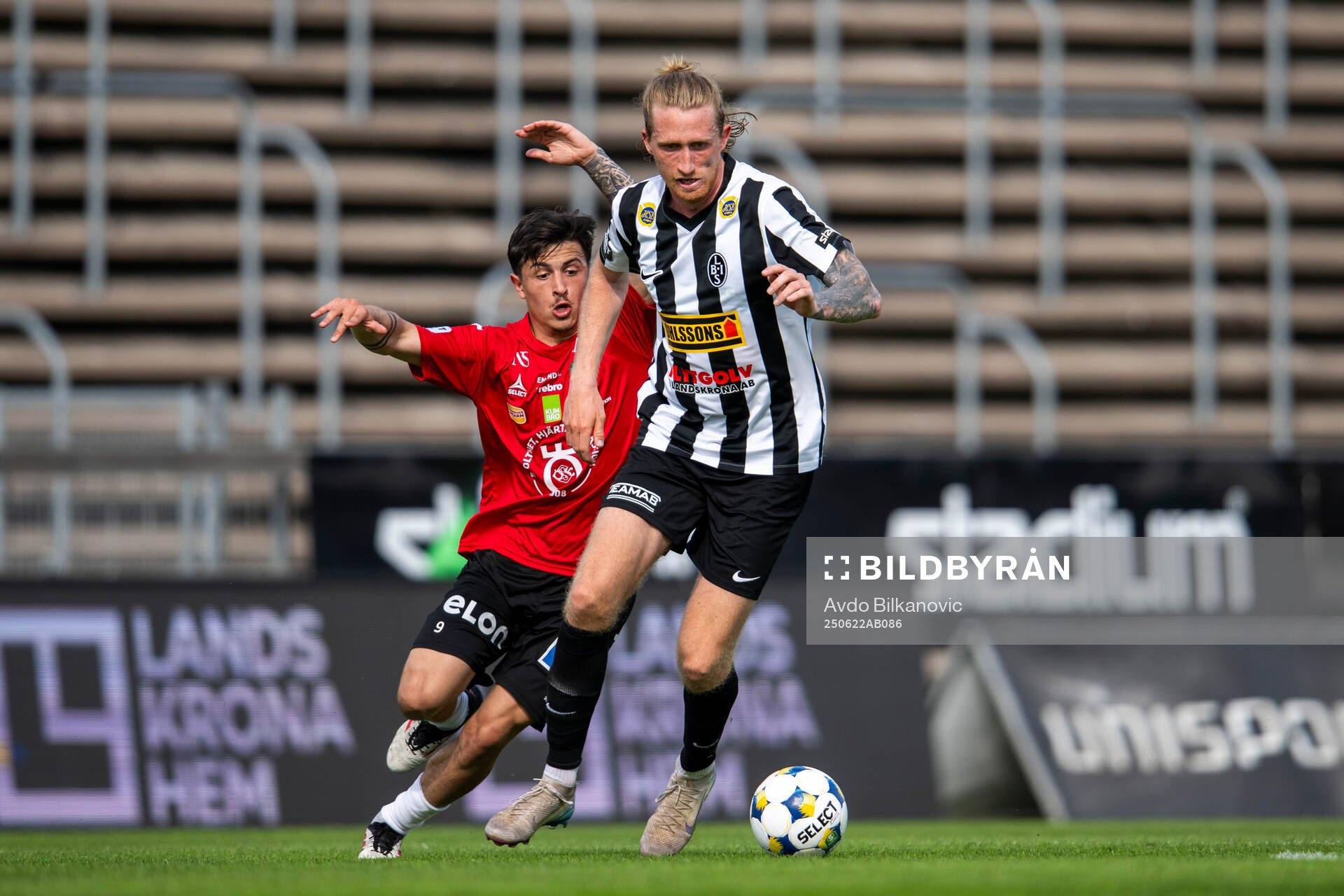 Landskronas Hampus Näsström och Örebros Antonio Yakoub