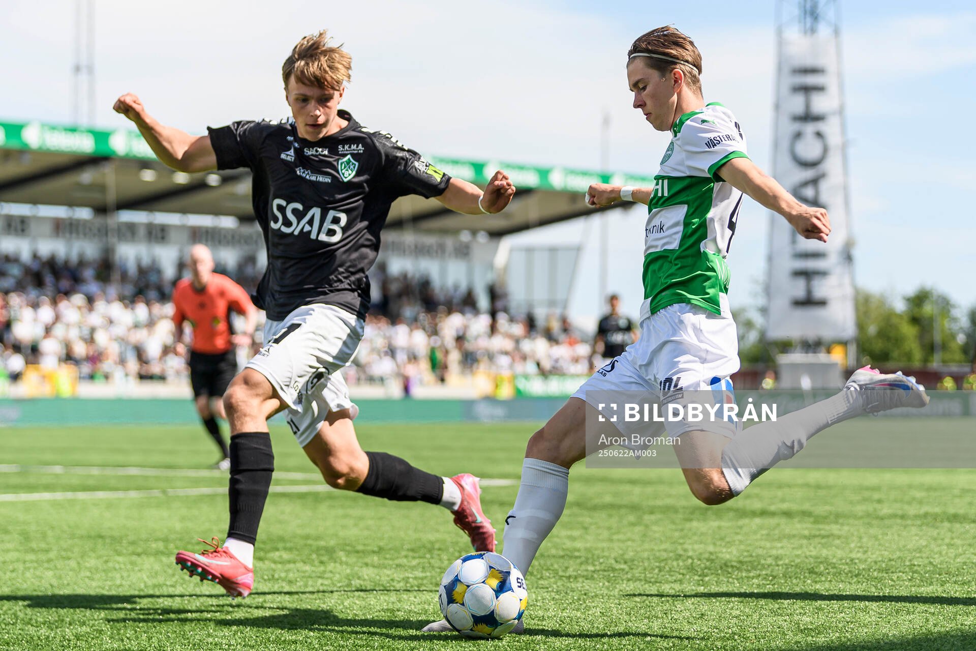 Brages Noah Östberg och Västerås Max Larsson