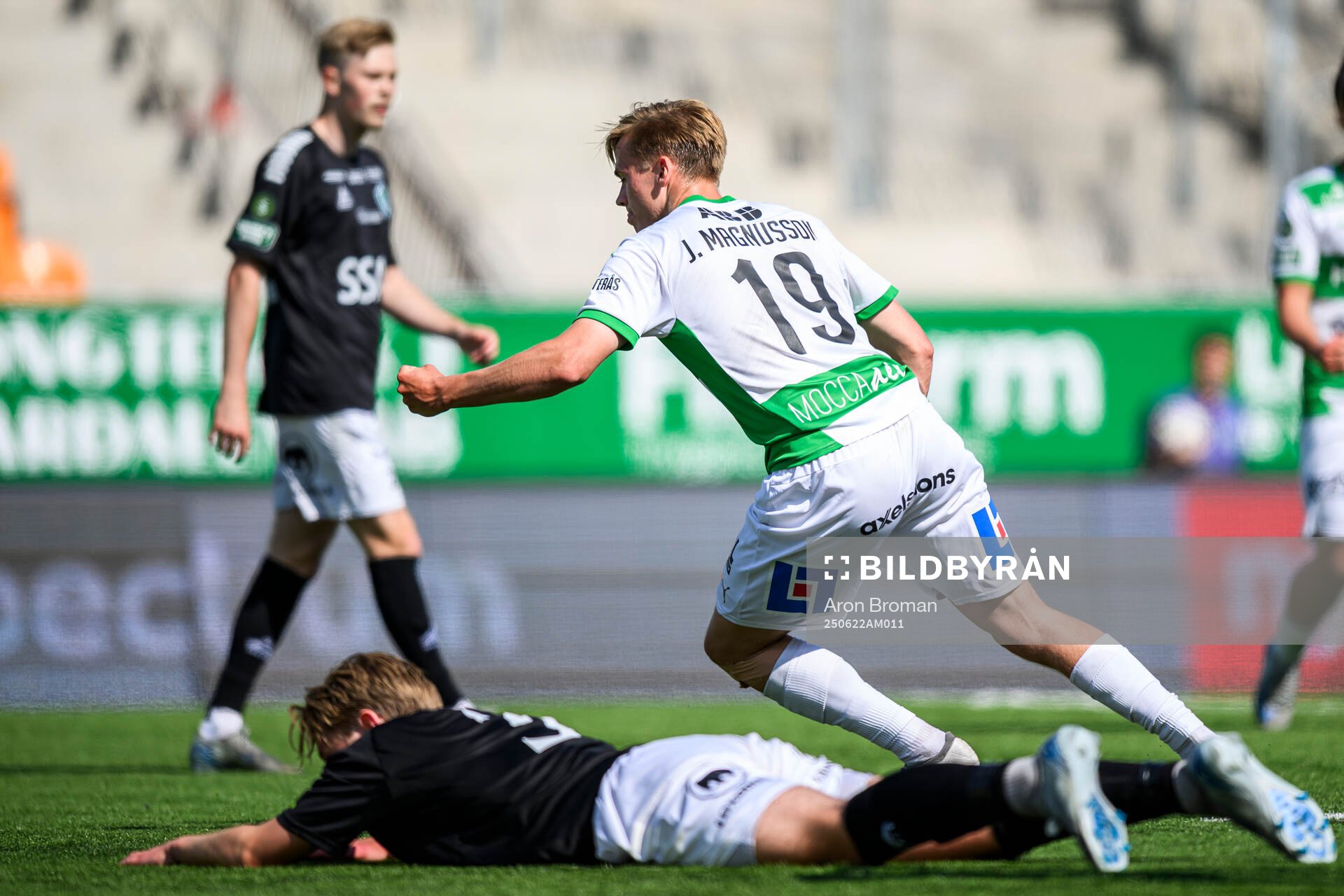 Västerås Jens Magnusson jublar