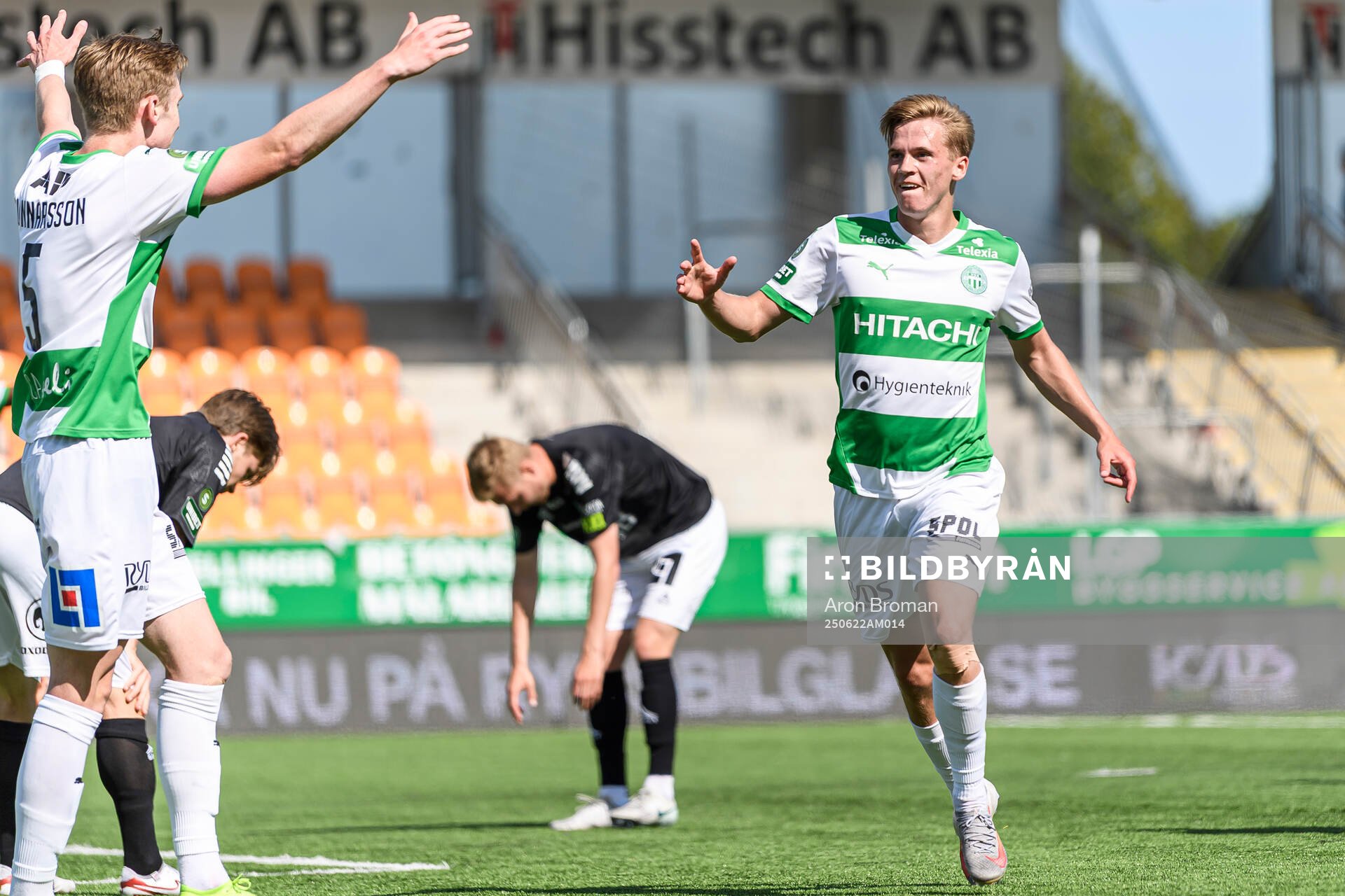 Västerås Jens Magnusson jublar