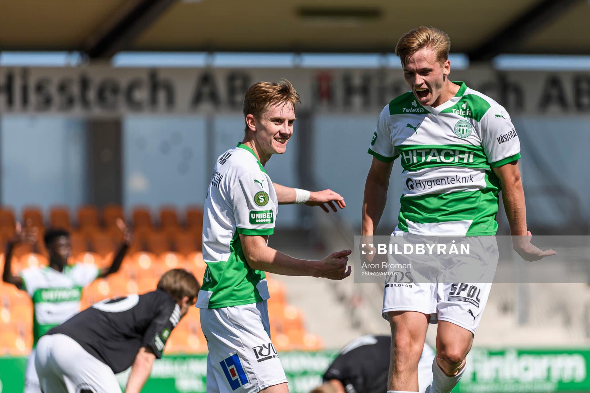 Västerås Jens Magnusson jublar