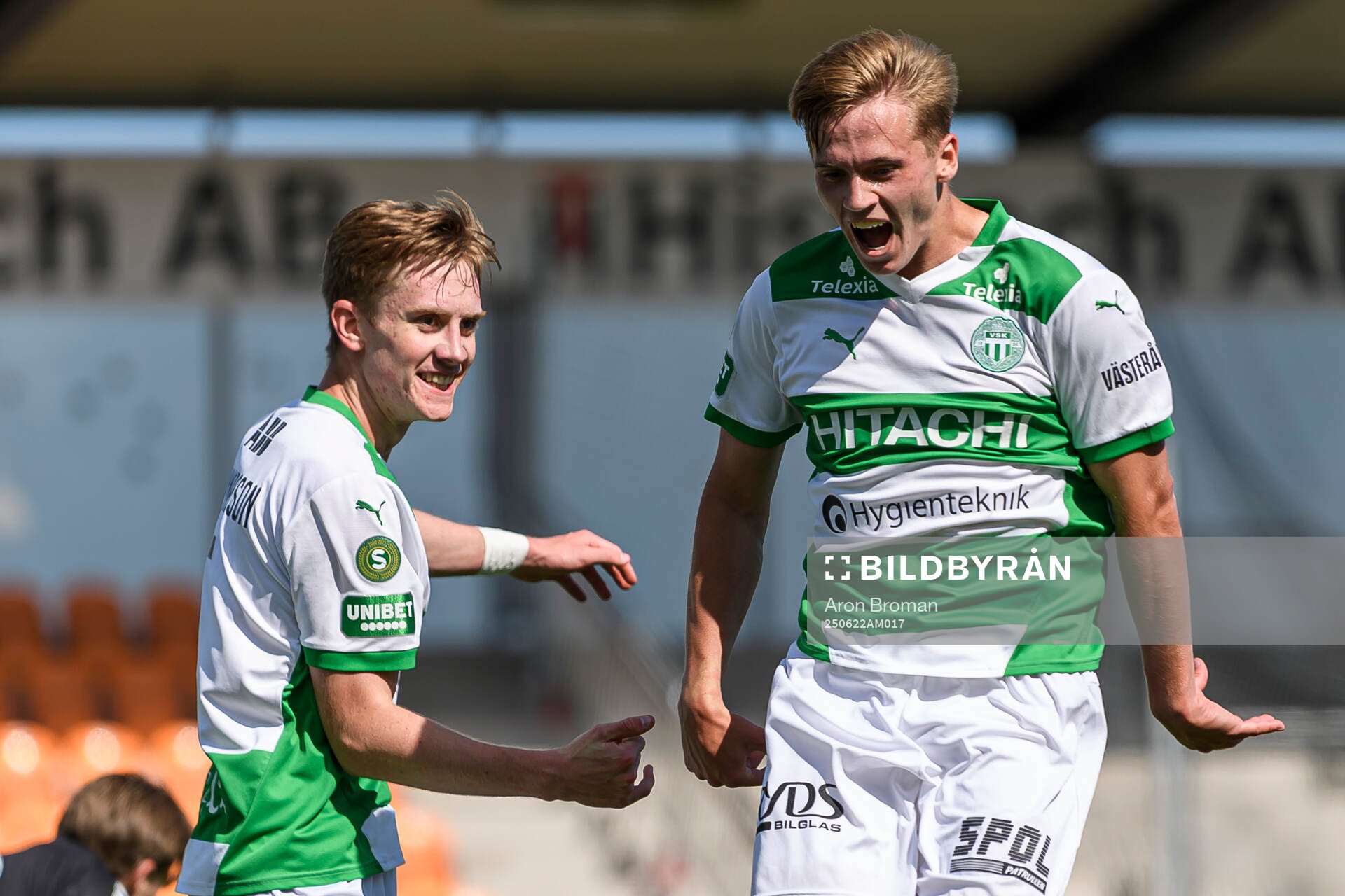 Västerås Jens Magnusson jublar
