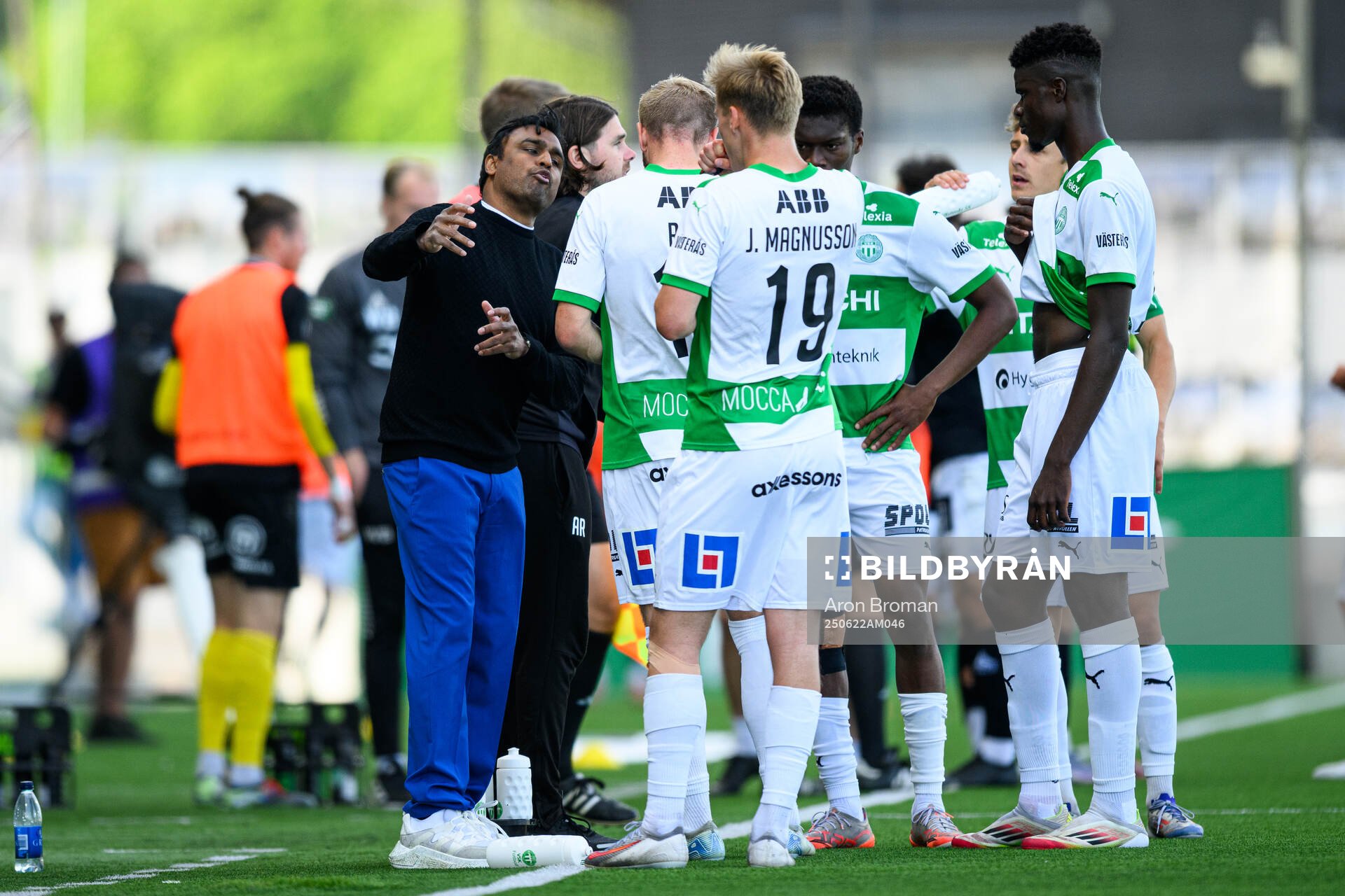 Västerås tränare Kalle Karlsson