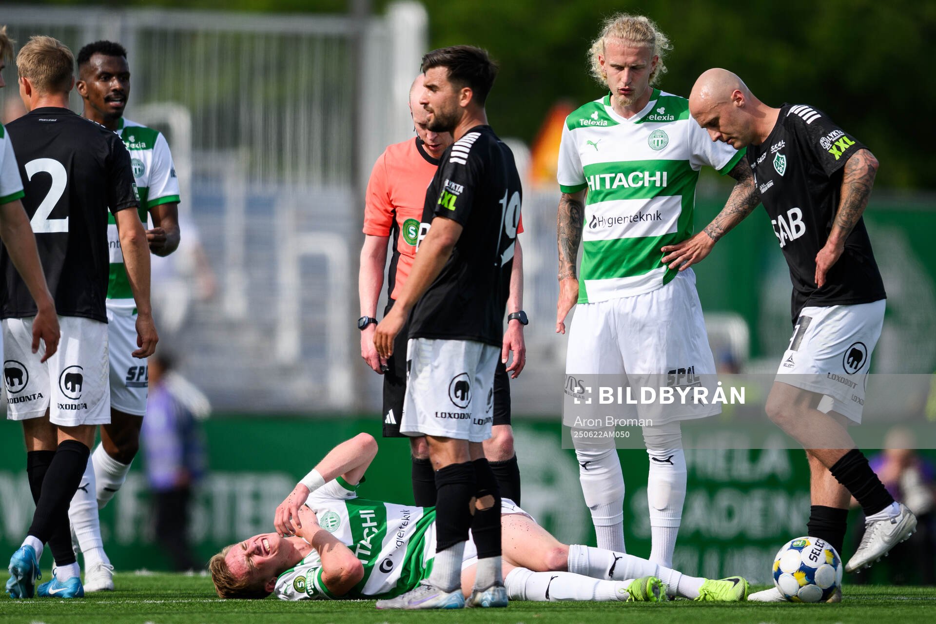 Västerås Karl Gunnarsson har ont