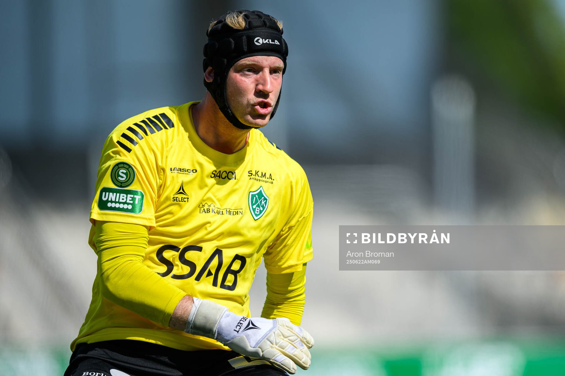 Brages målvakt Viktor Frodig