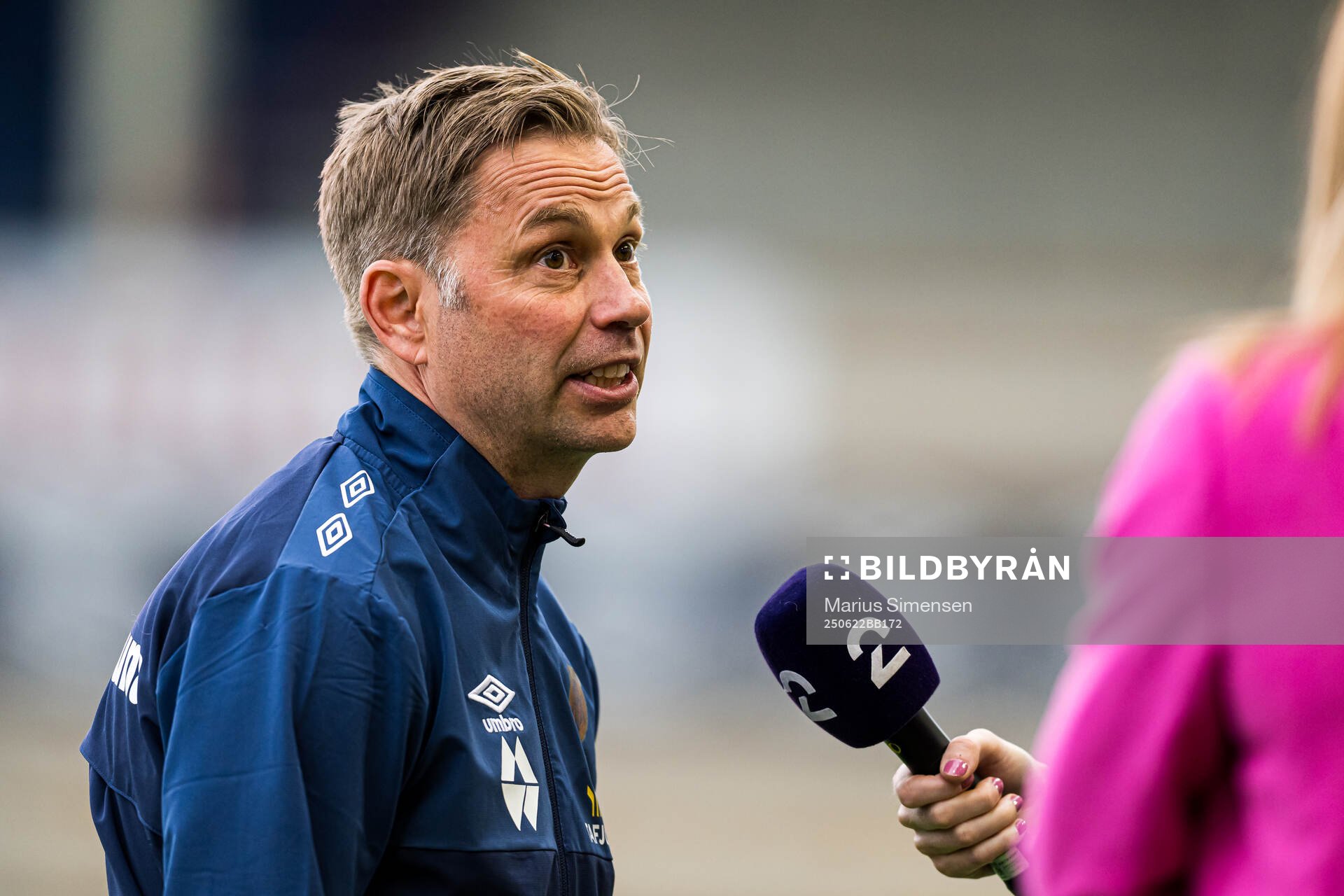Head coach Karl Oskar Fjørtoft of AaFK Fortuna