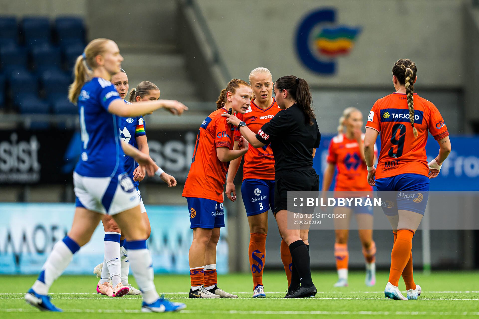 Laura Gashi of AaFK Fortuna reacts