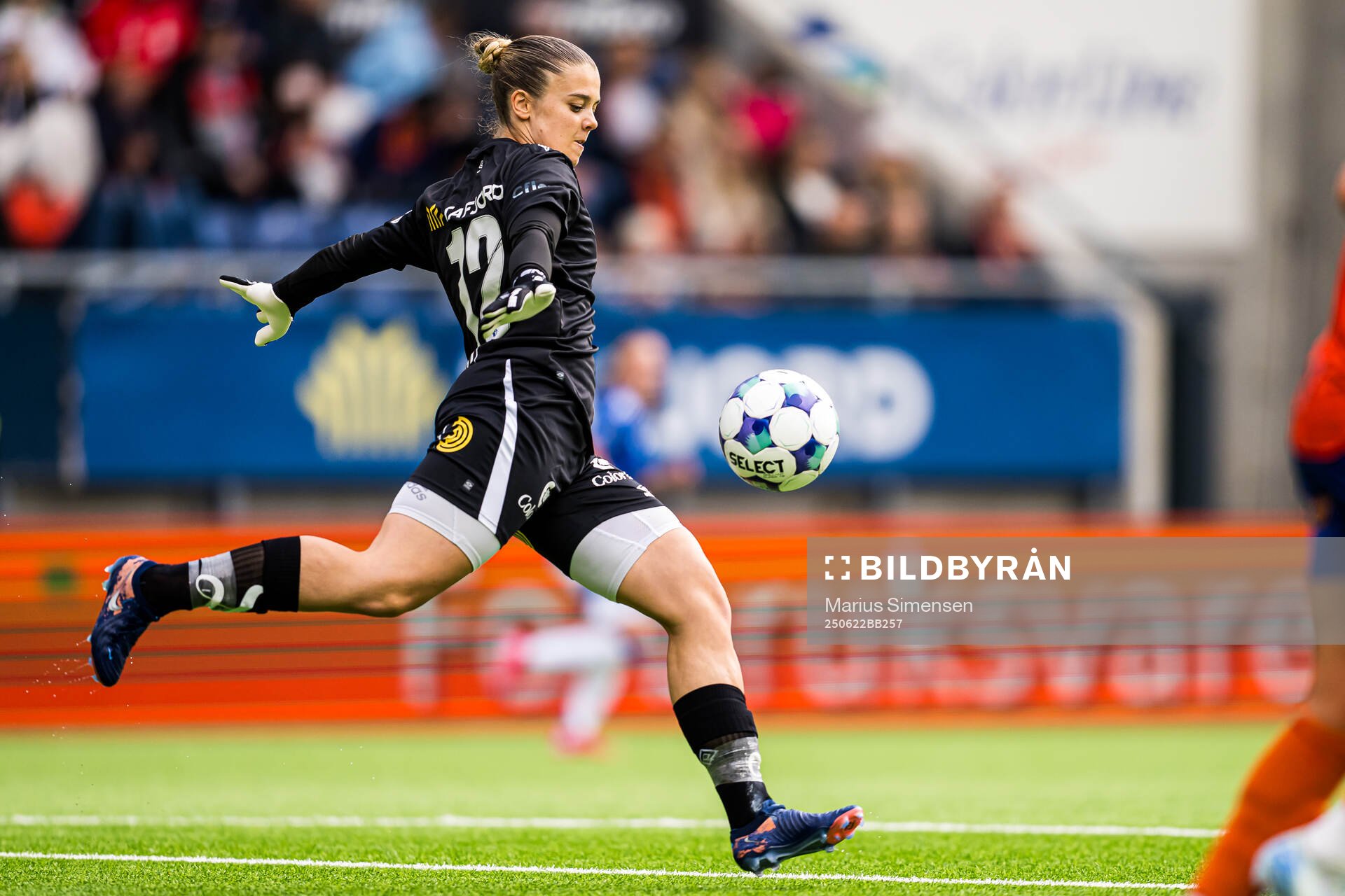 Goalkeeper Idun-Kristine Jørgensen of AaFK Fortuna