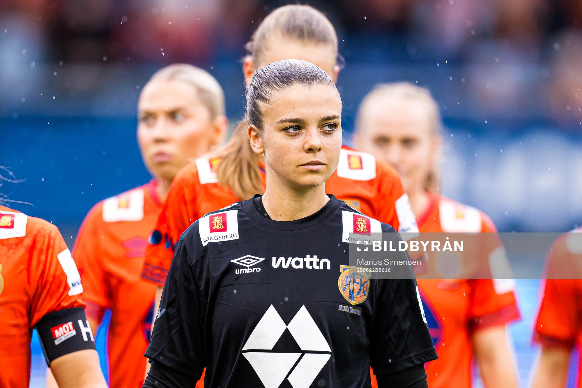 Goalkeeper Idun-Kristine Jørgensen of AaFK Fortuna