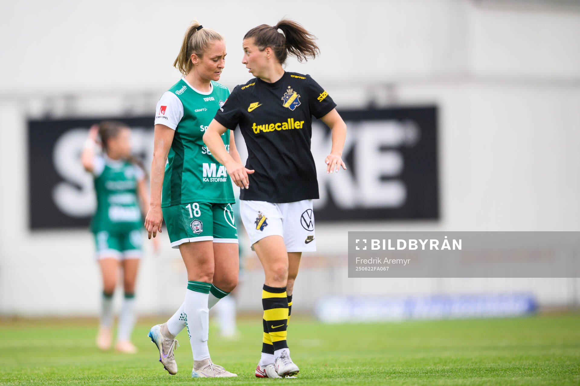 Alingsås Karin Lundin och AIKs Patricia Fischerova