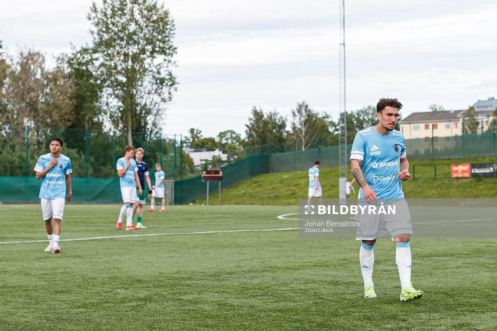 Gefles spelare deppar