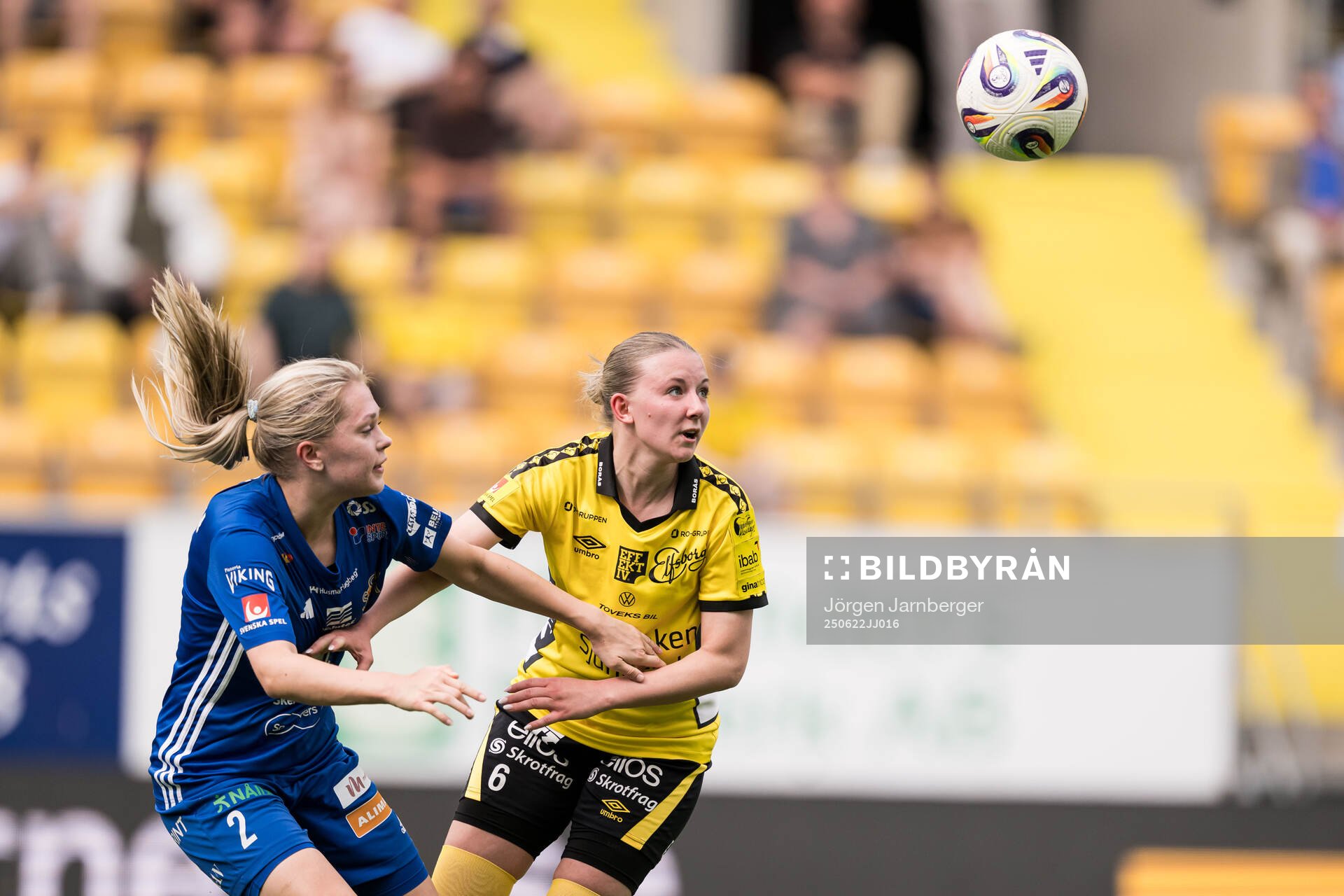 Sunnanås Klara Lindbäck och Elfsborgs Hanna Gunnarsson